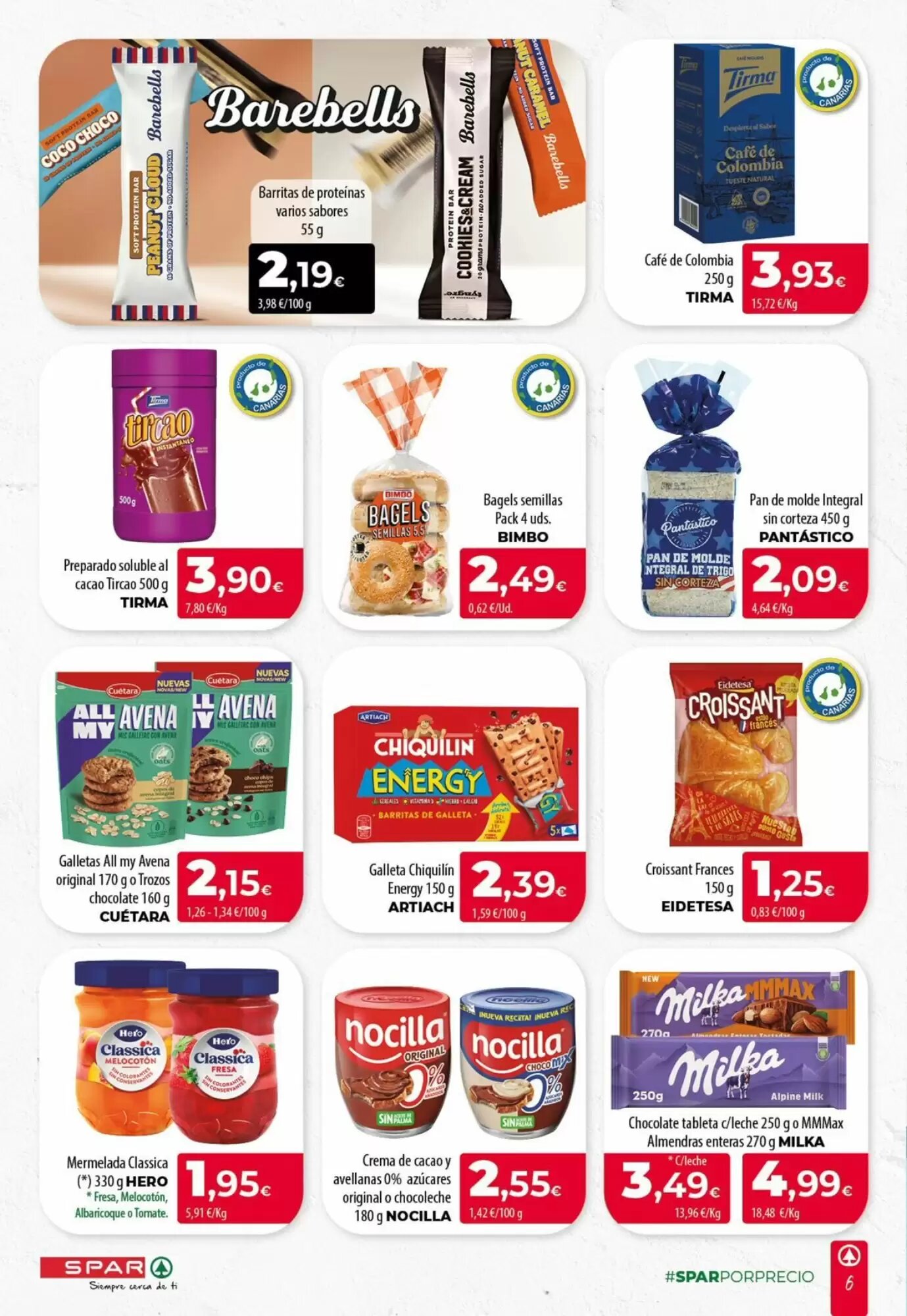 Folleto promocional de Spar Tenerife válido desde el 16/07/2026 - Página 6.