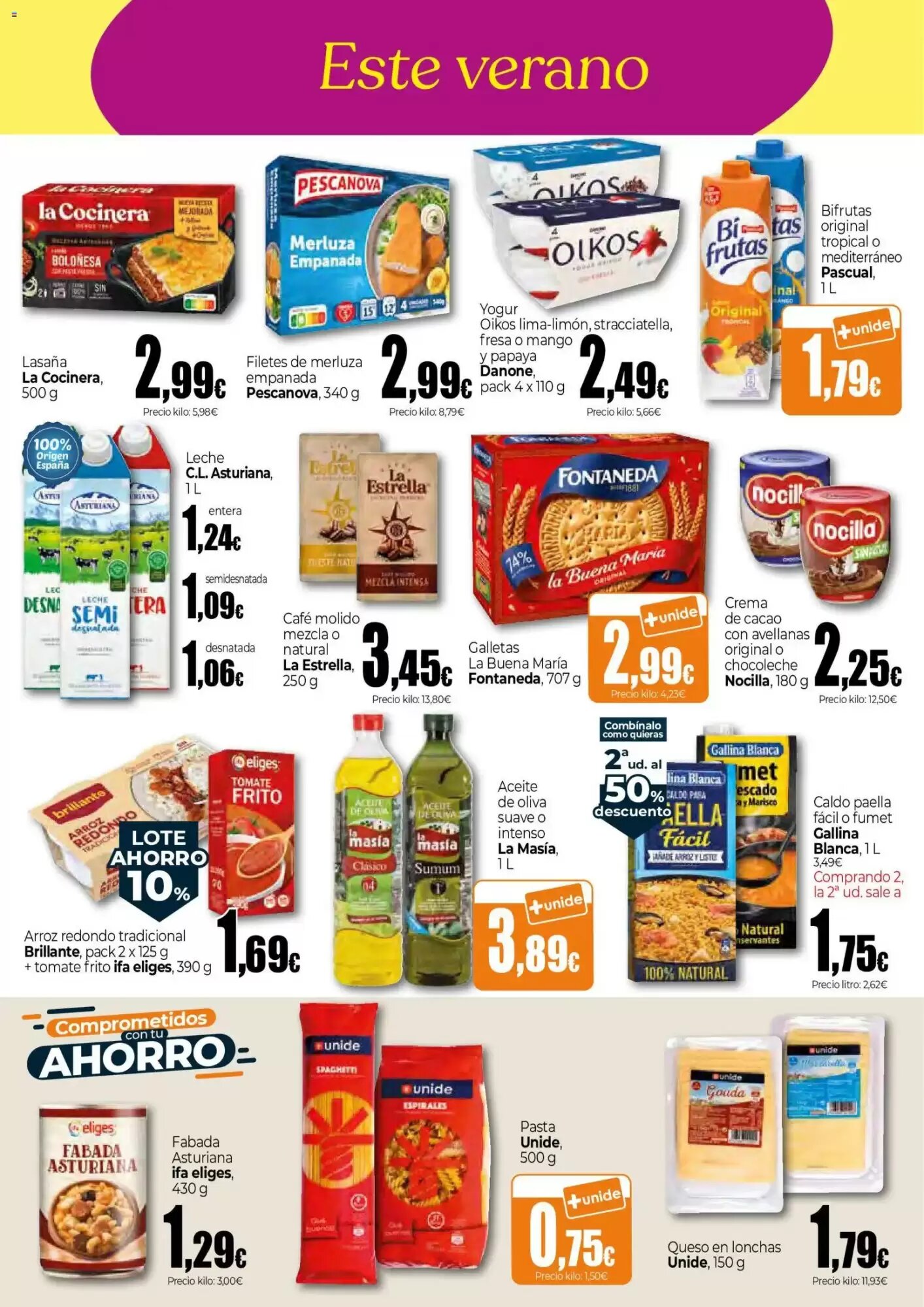 Folleto promocional de Unide Supermercados válido desde el 16/07/2026 - Página 2.