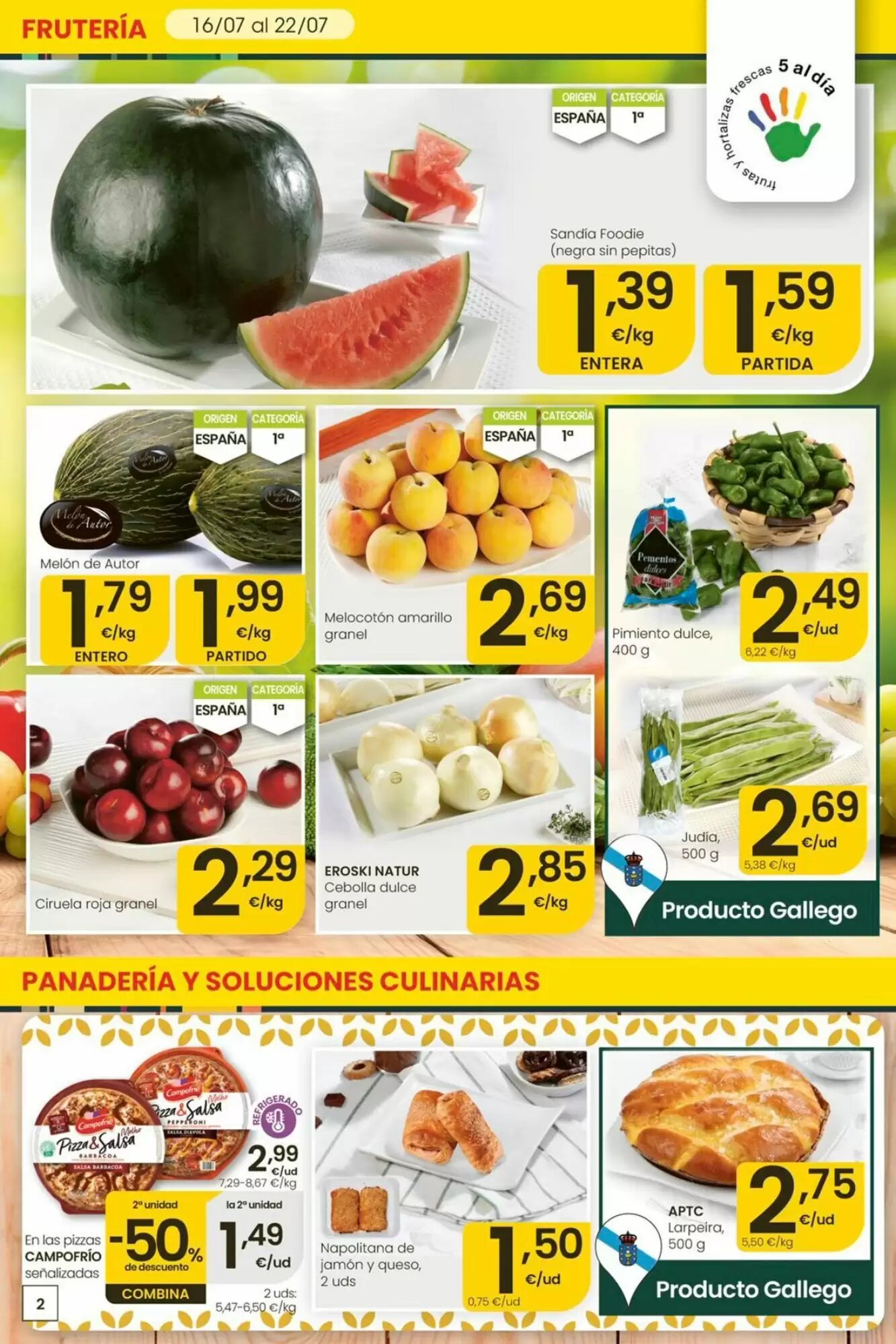 Folleto promocional de Aliprox válido desde el 16/07/2026 - Página 2.