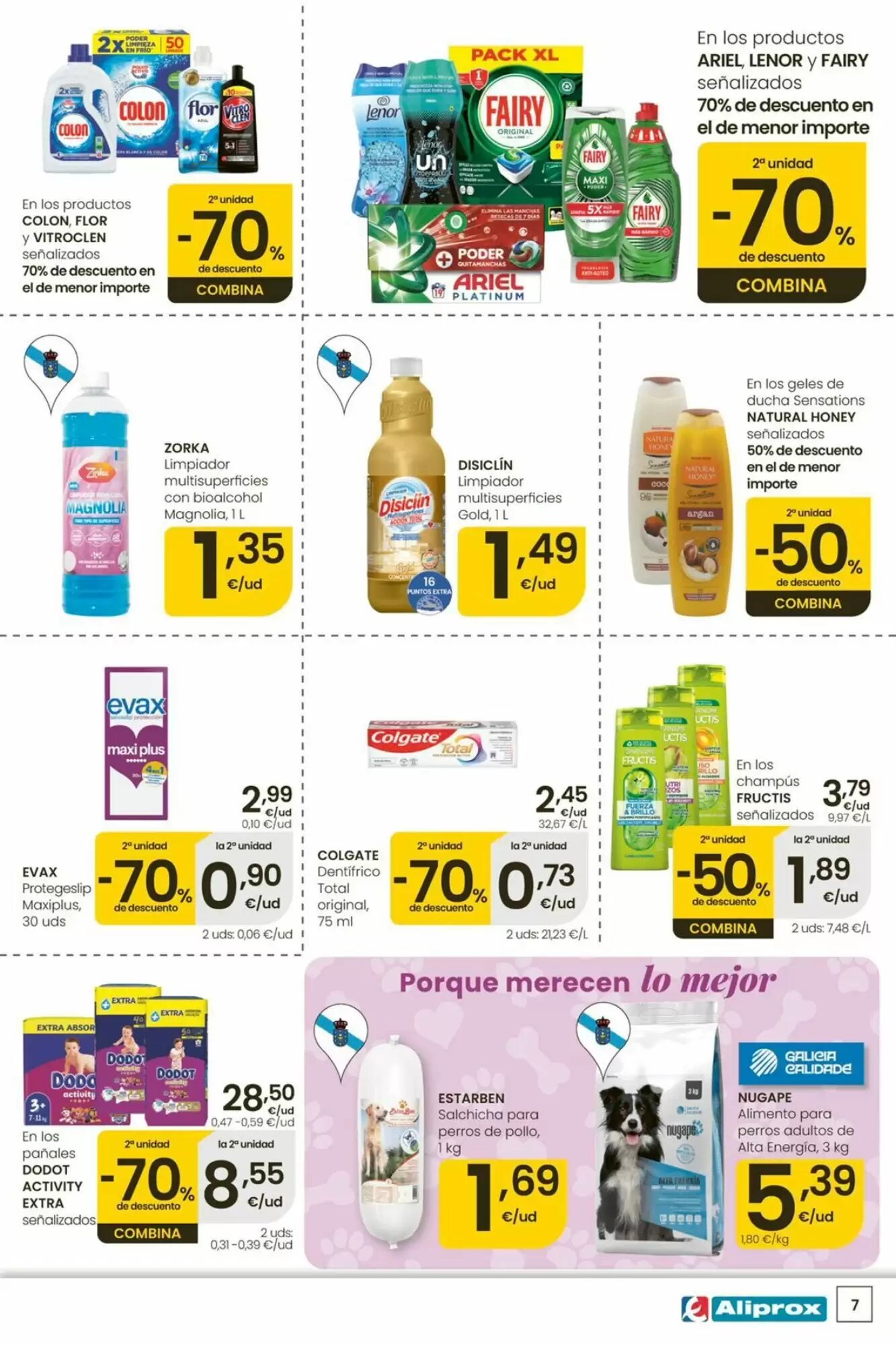 Folleto promocional de Aliprox válido desde el 16/07/2026 - Página 7.