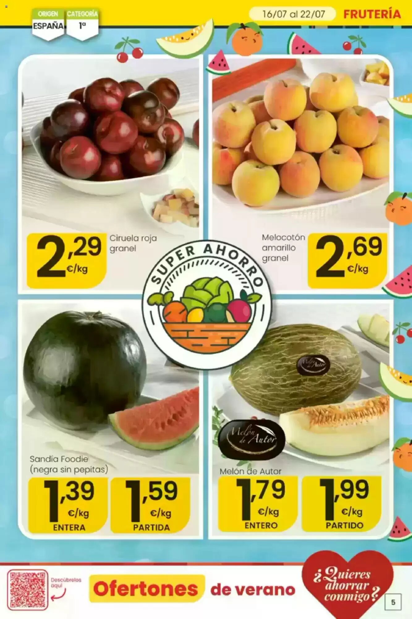 Folleto promocional de Eroski válido desde el 16/07/2026 - Página 5.