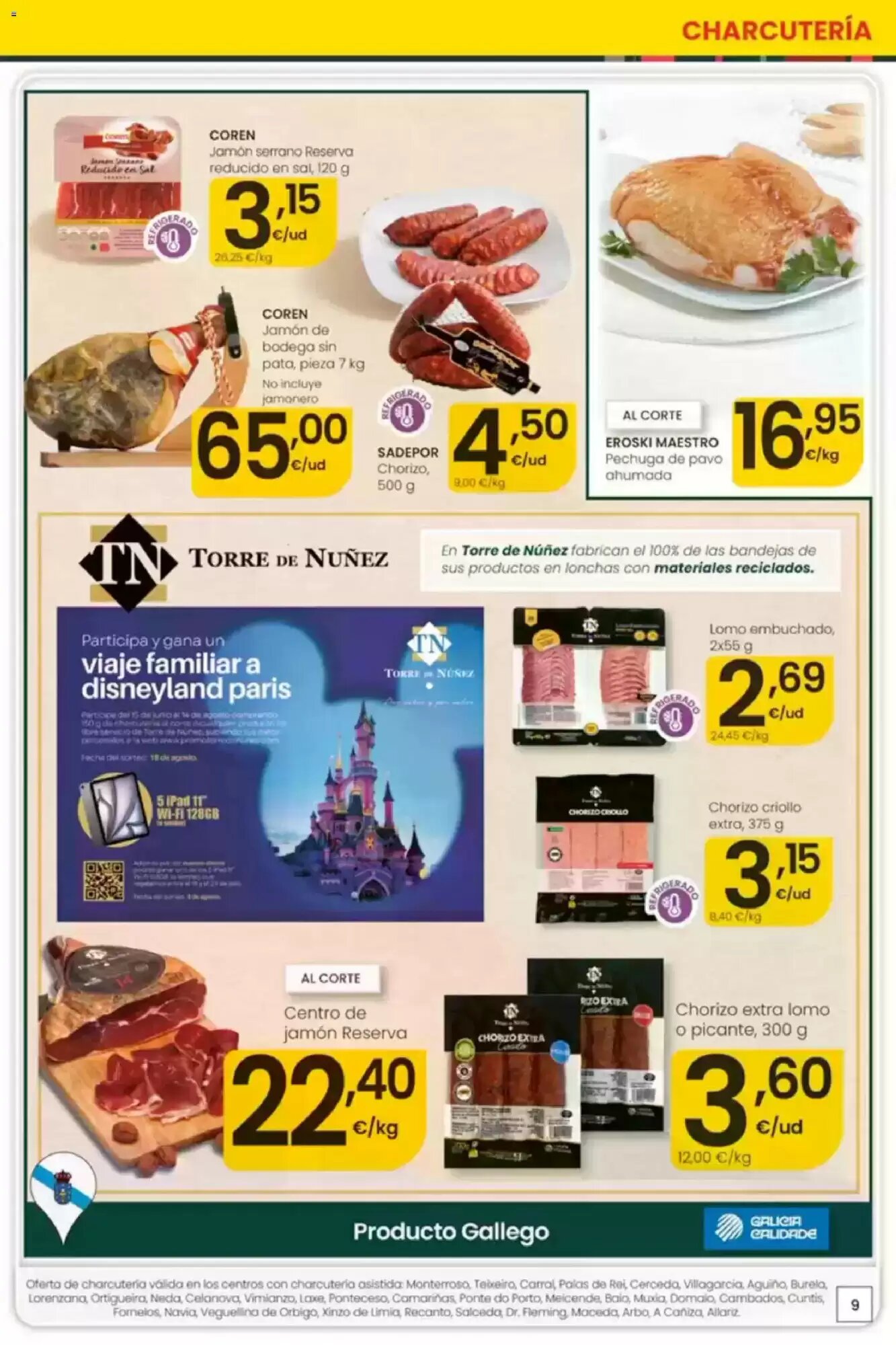 Folleto promocional de Eroski válido desde el 16/07/2026 - Página 9.