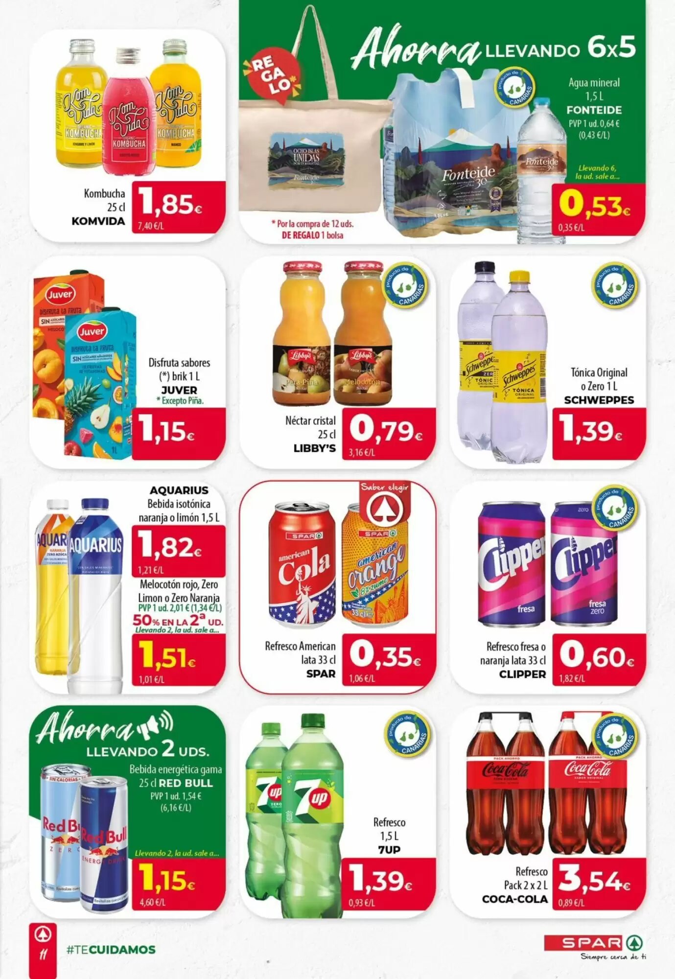 Folleto promocional de Spar válido desde el 16/07/2026 - Página 11.