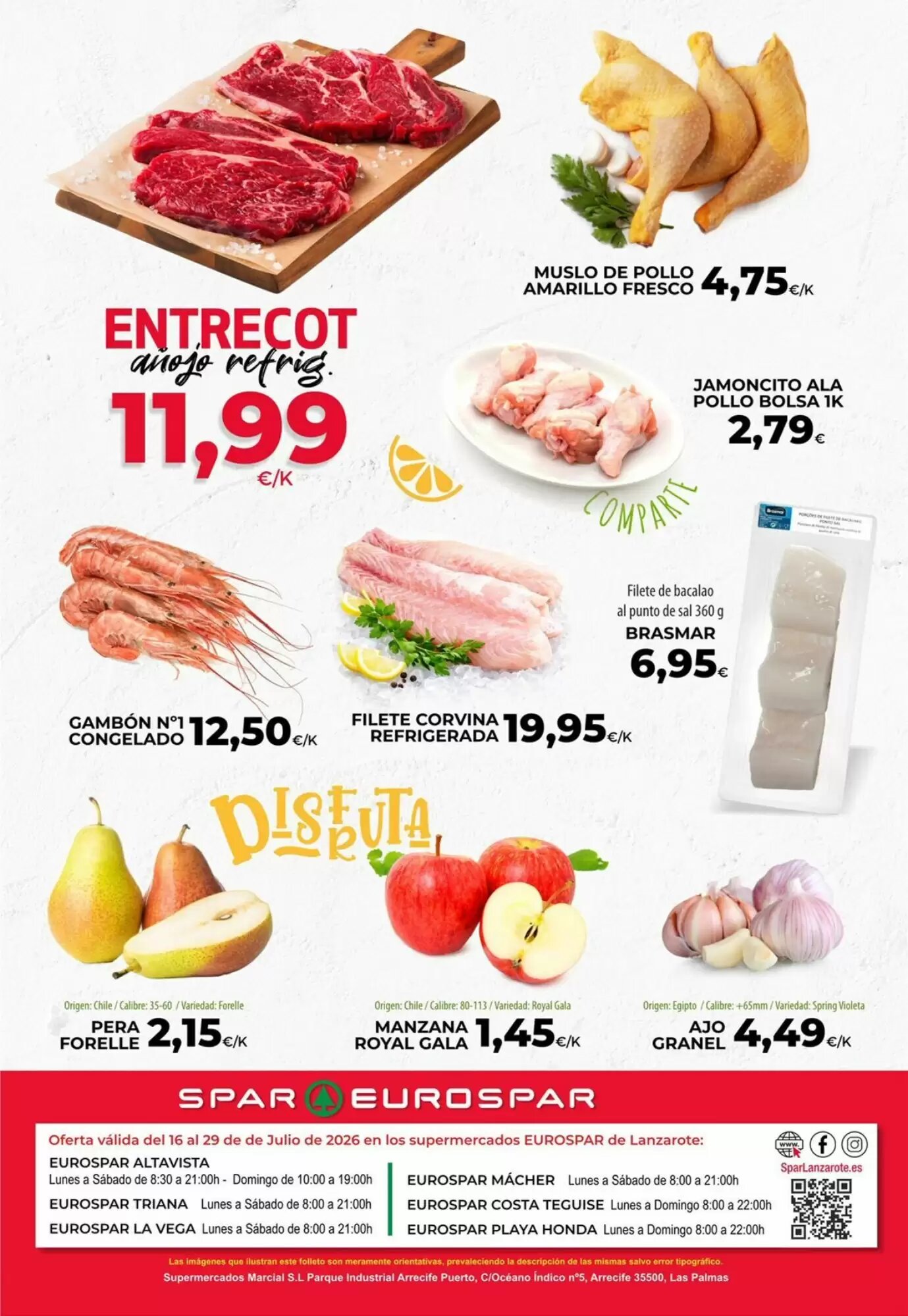 Folleto promocional de Spar válido desde el 16/07/2026 - Página 16.