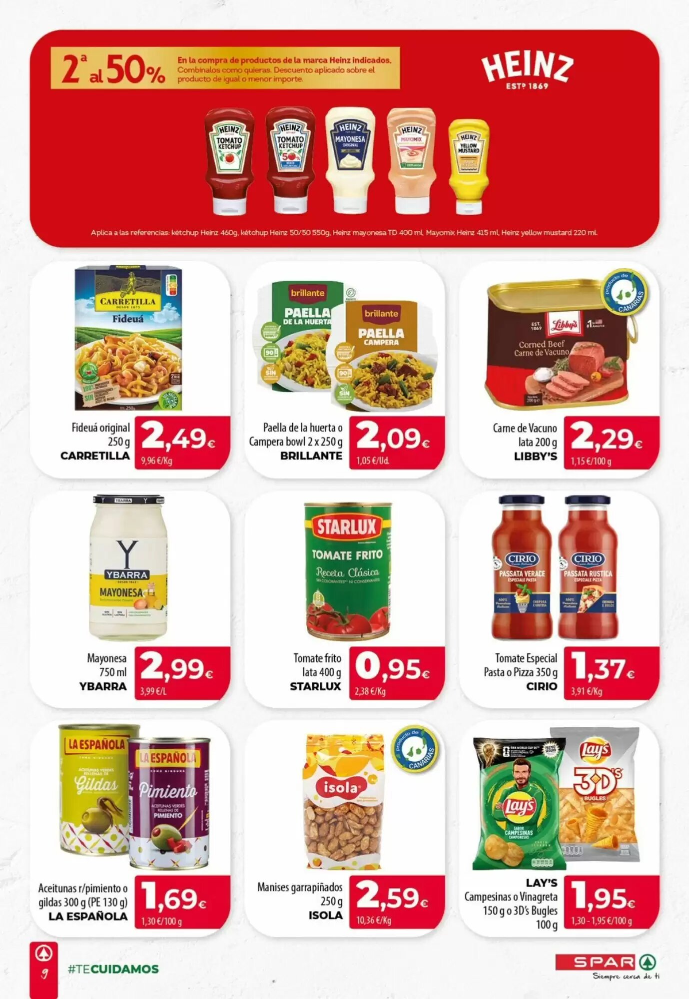 Folleto promocional de Spar válido desde el 16/07/2026 - Página 9.