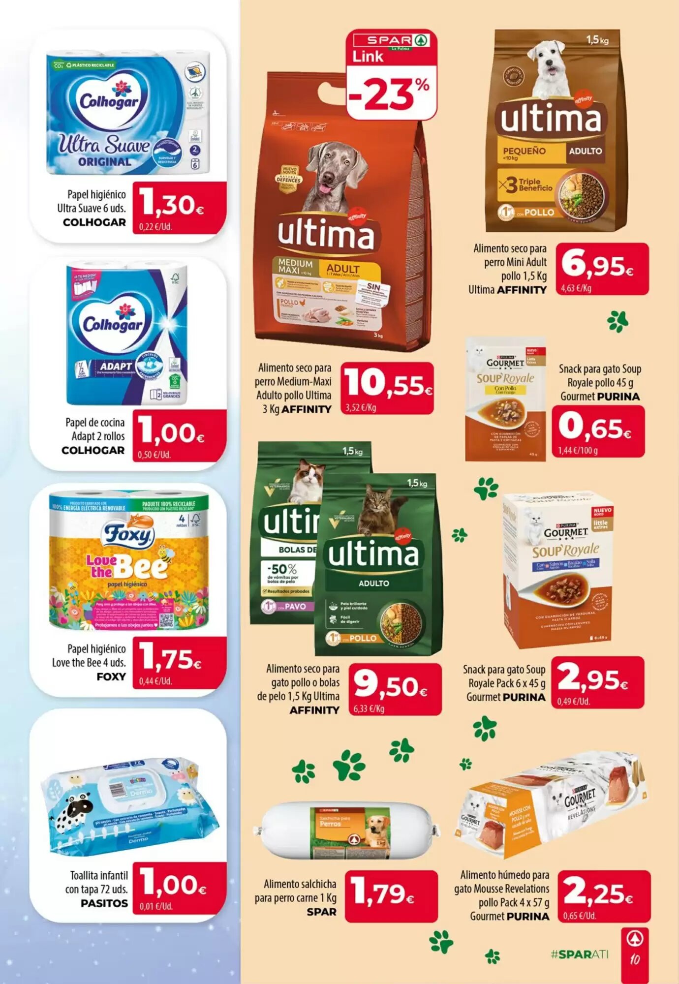 Folleto promocional de Spar La Palma válido desde el 16/07/2026 - Página 10.