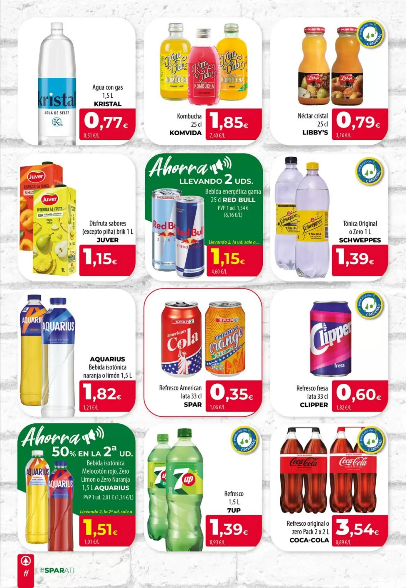 Folleto promocional de Spar La Palma válido desde el 16/07/2026 - Página 11.