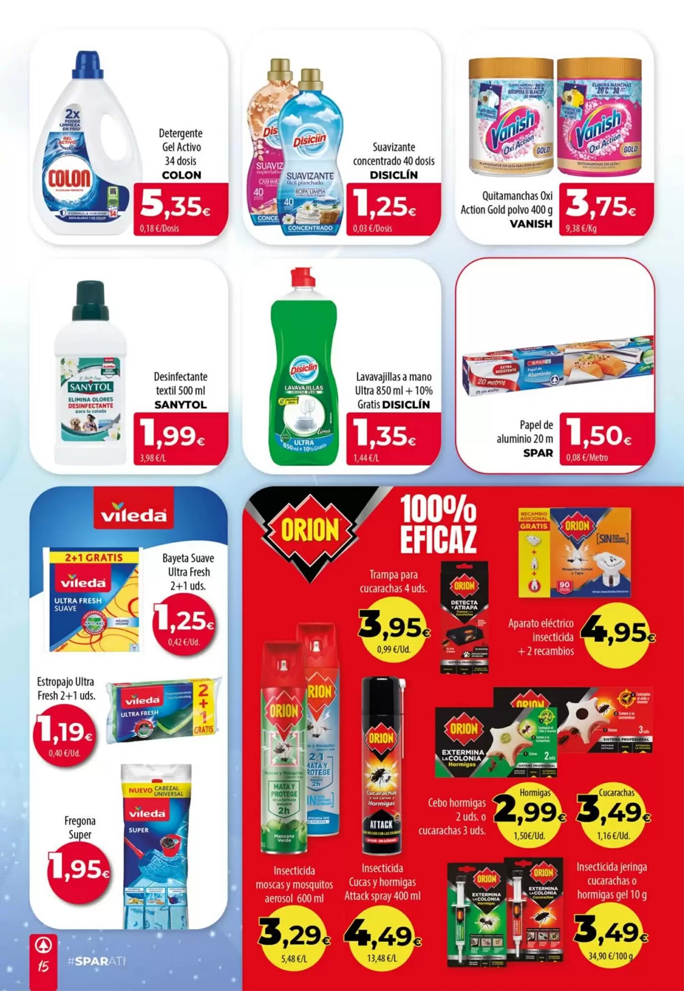 Folleto promocional de Spar La Palma válido desde el 16/07/2026 - Página 15.