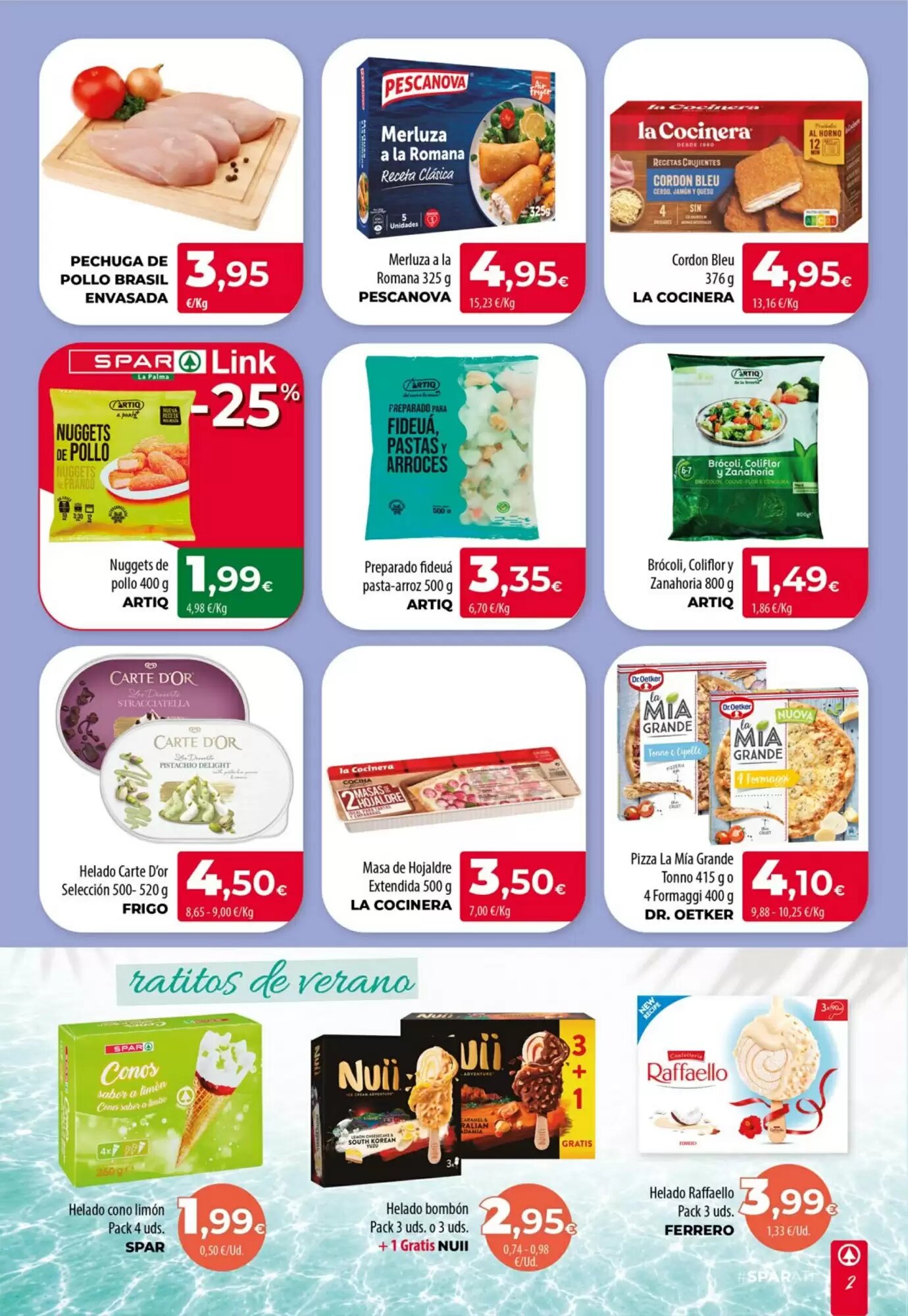 Folleto promocional de Spar La Palma válido desde el 16/07/2026 - Página 2.