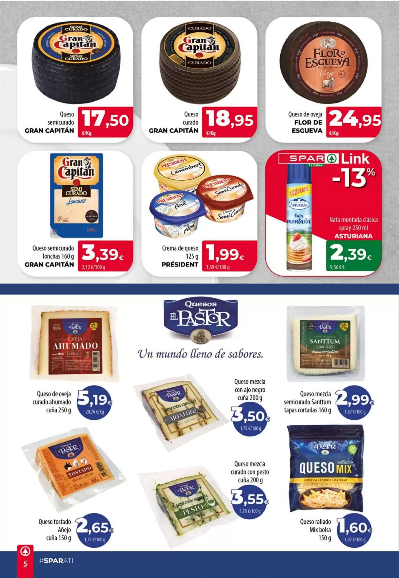Folleto promocional de Spar La Palma válido desde el 16/07/2026 - Página 5.