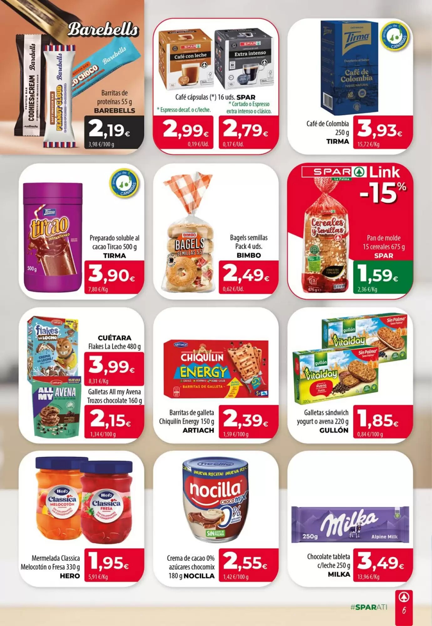 Folleto promocional de Spar La Palma válido desde el 16/07/2026 - Página 6.
