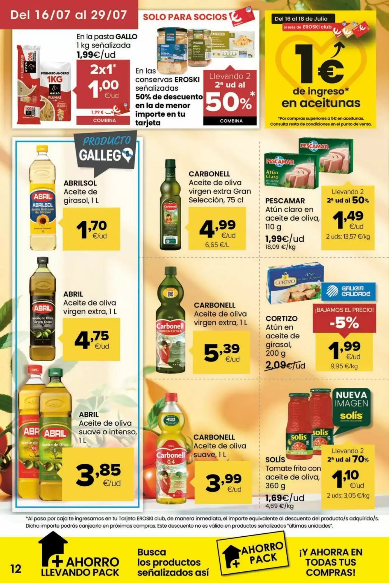 Folleto promocional de Autoservicios Familia válido desde el 16/07/2026 - Página 12.