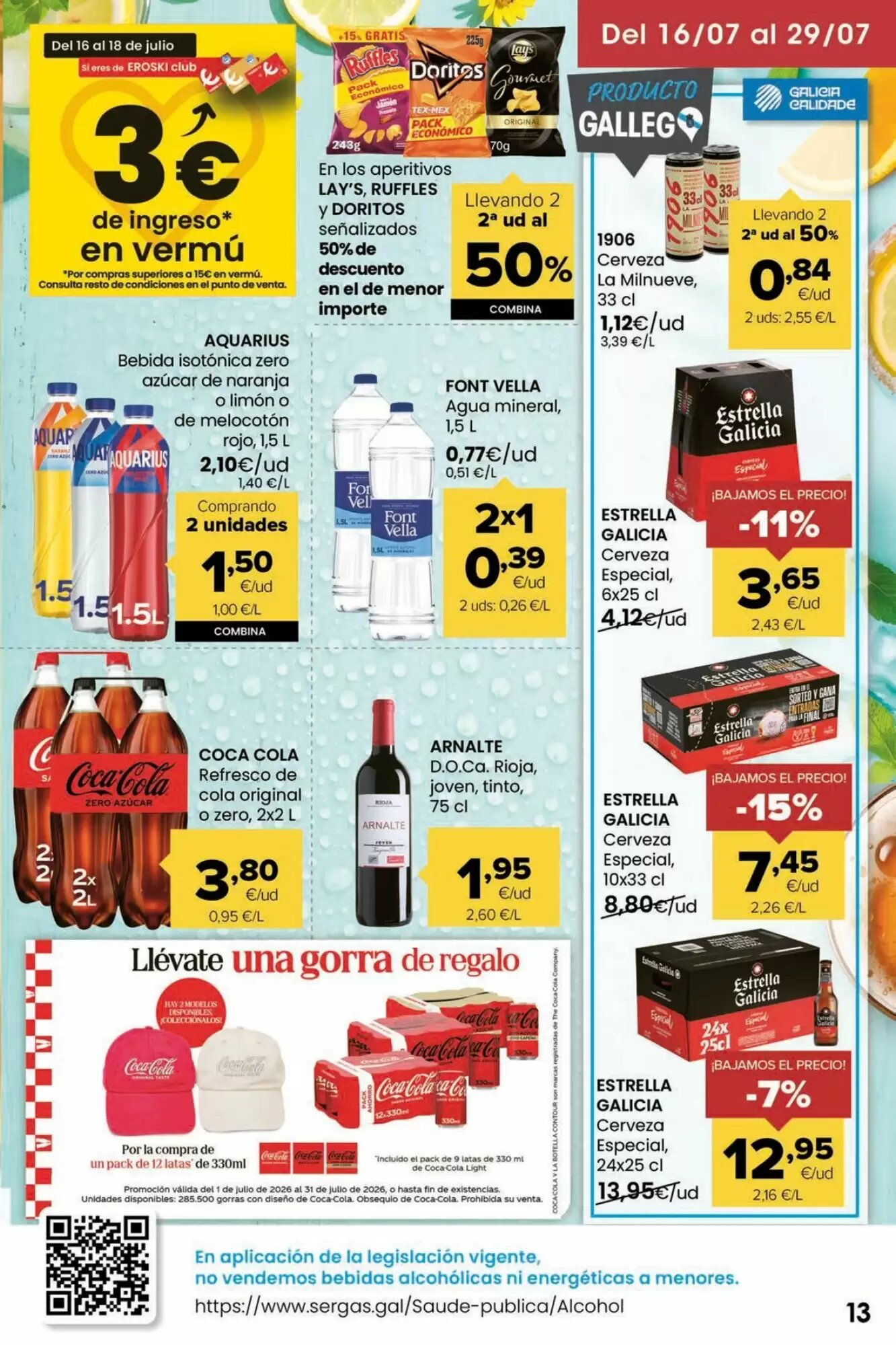 Folleto promocional de Autoservicios Familia válido desde el 16/07/2026 - Página 13.