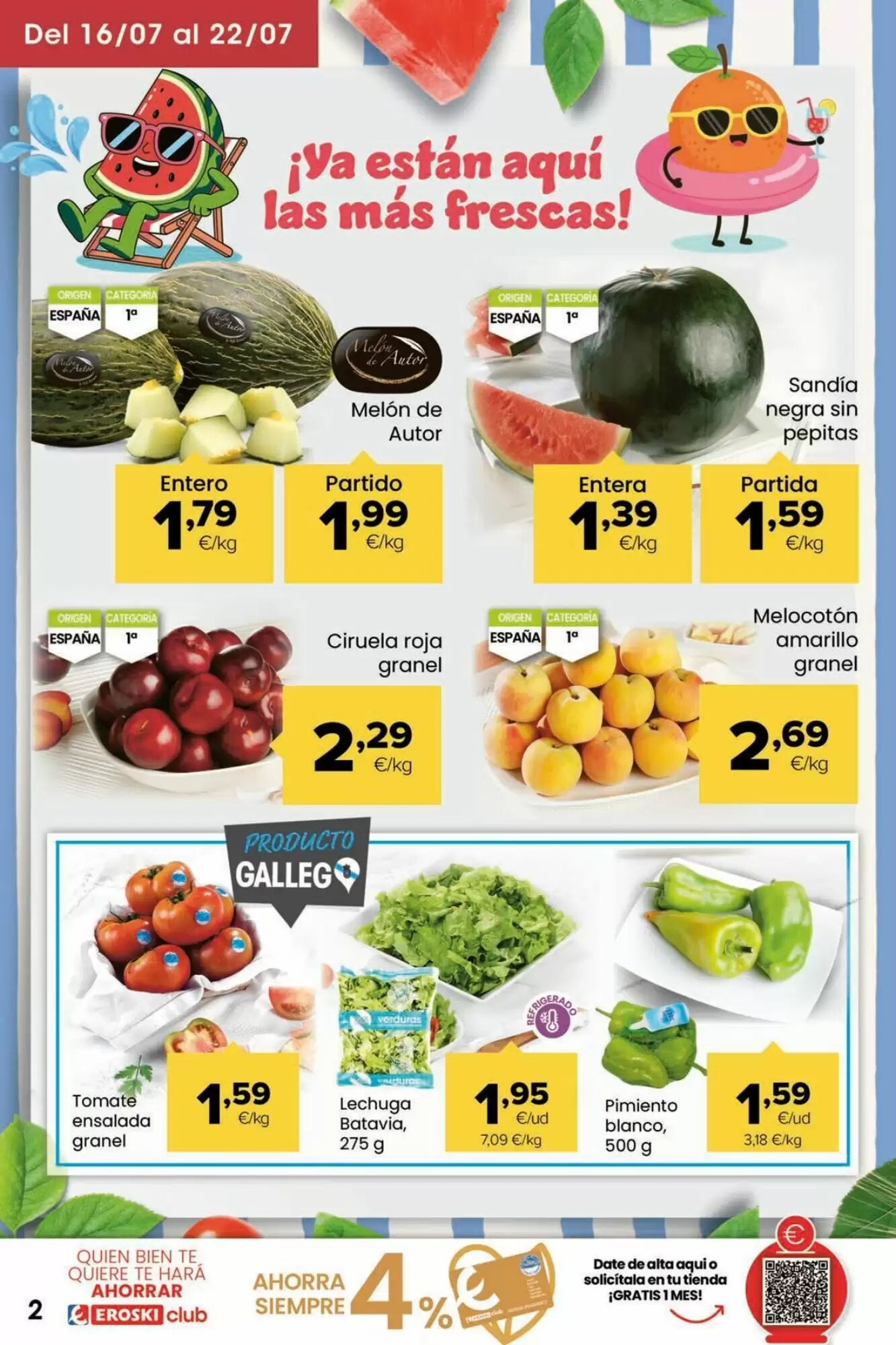 Folleto promocional de Autoservicios Familia válido desde el 16/07/2026 - Página 2.