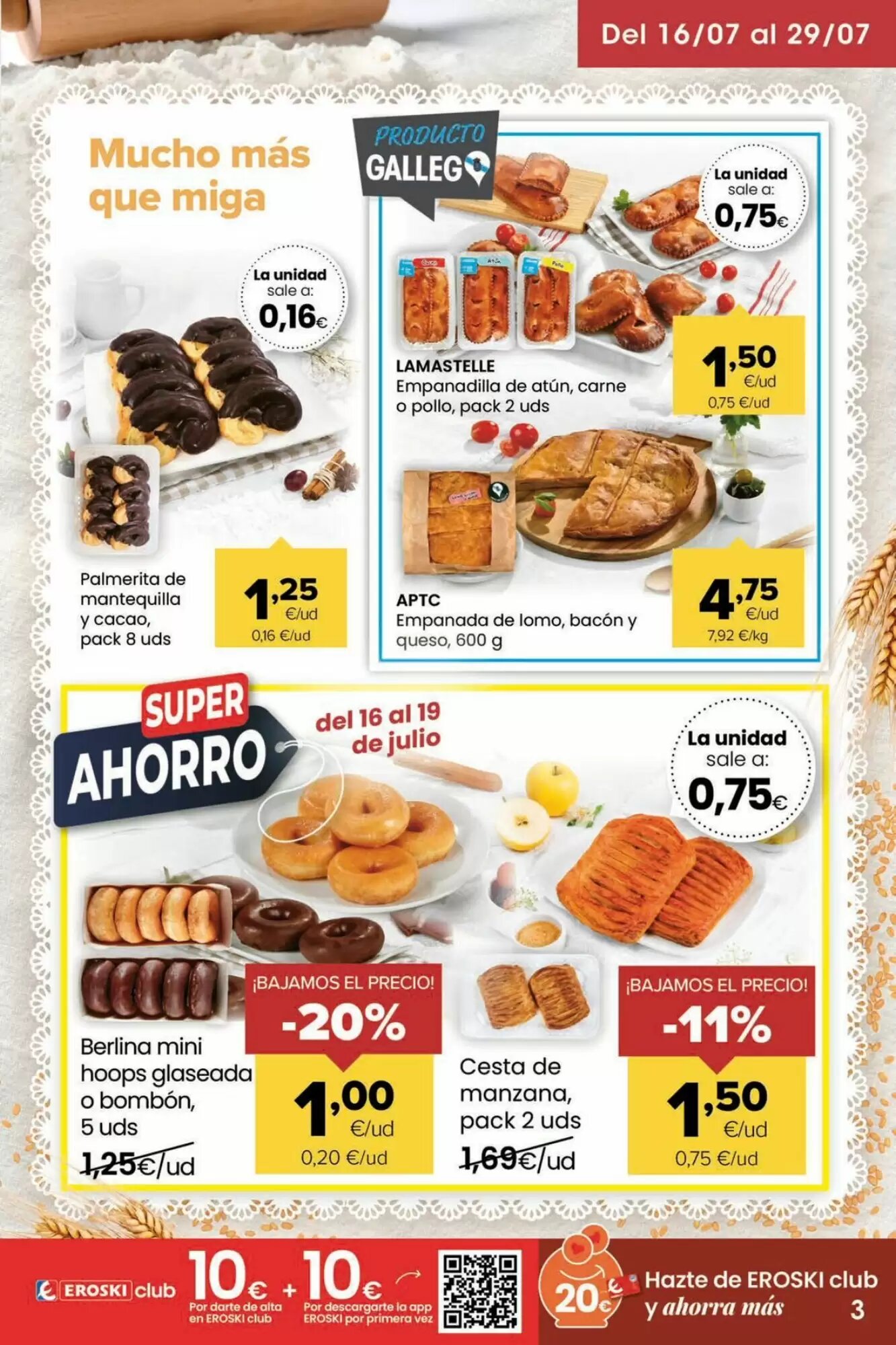 Folleto promocional de Autoservicios Familia válido desde el 16/07/2026 - Página 3.
