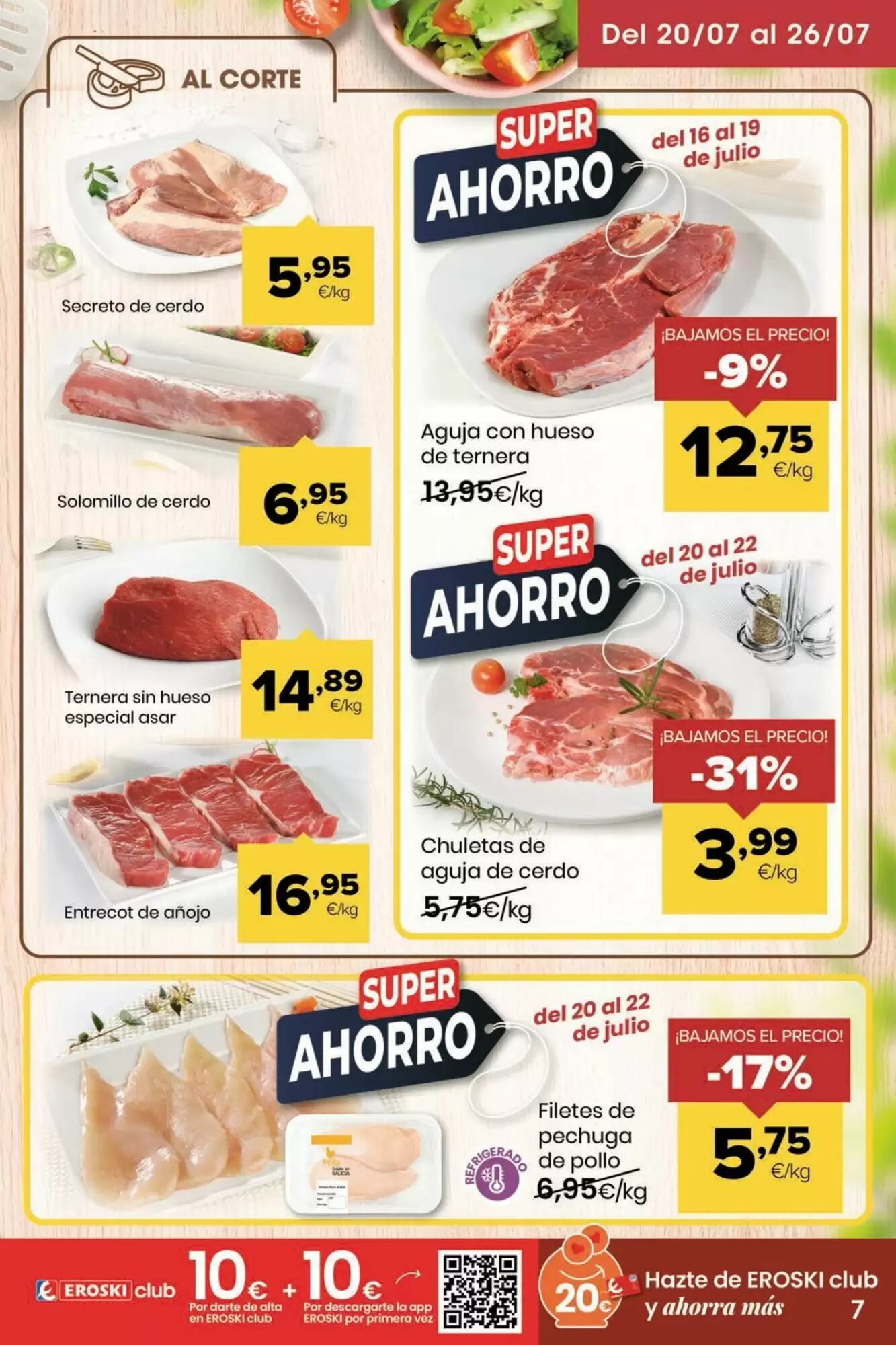 Folleto promocional de Autoservicios Familia válido desde el 16/07/2026 - Página 7.