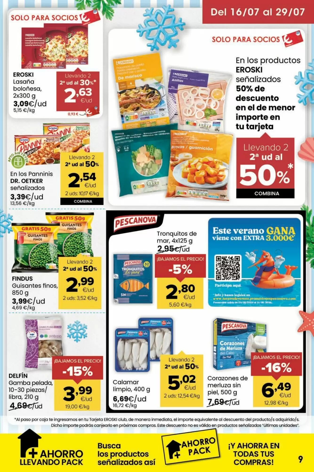Folleto promocional de Autoservicios Familia válido desde el 16/07/2026 - Página 9.