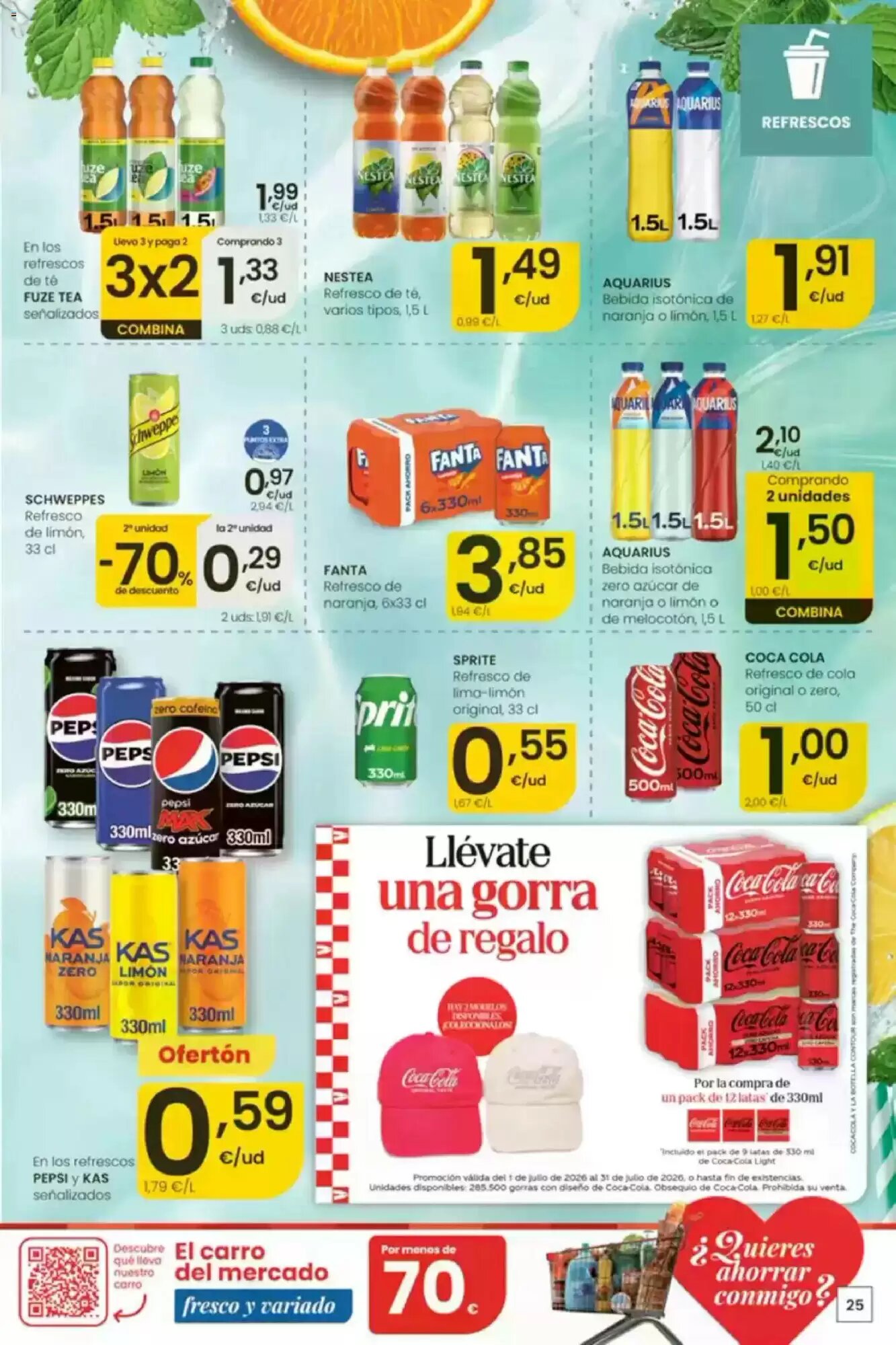 Folleto promocional de Eroski válido desde el 16/07/2026 - Página 25.