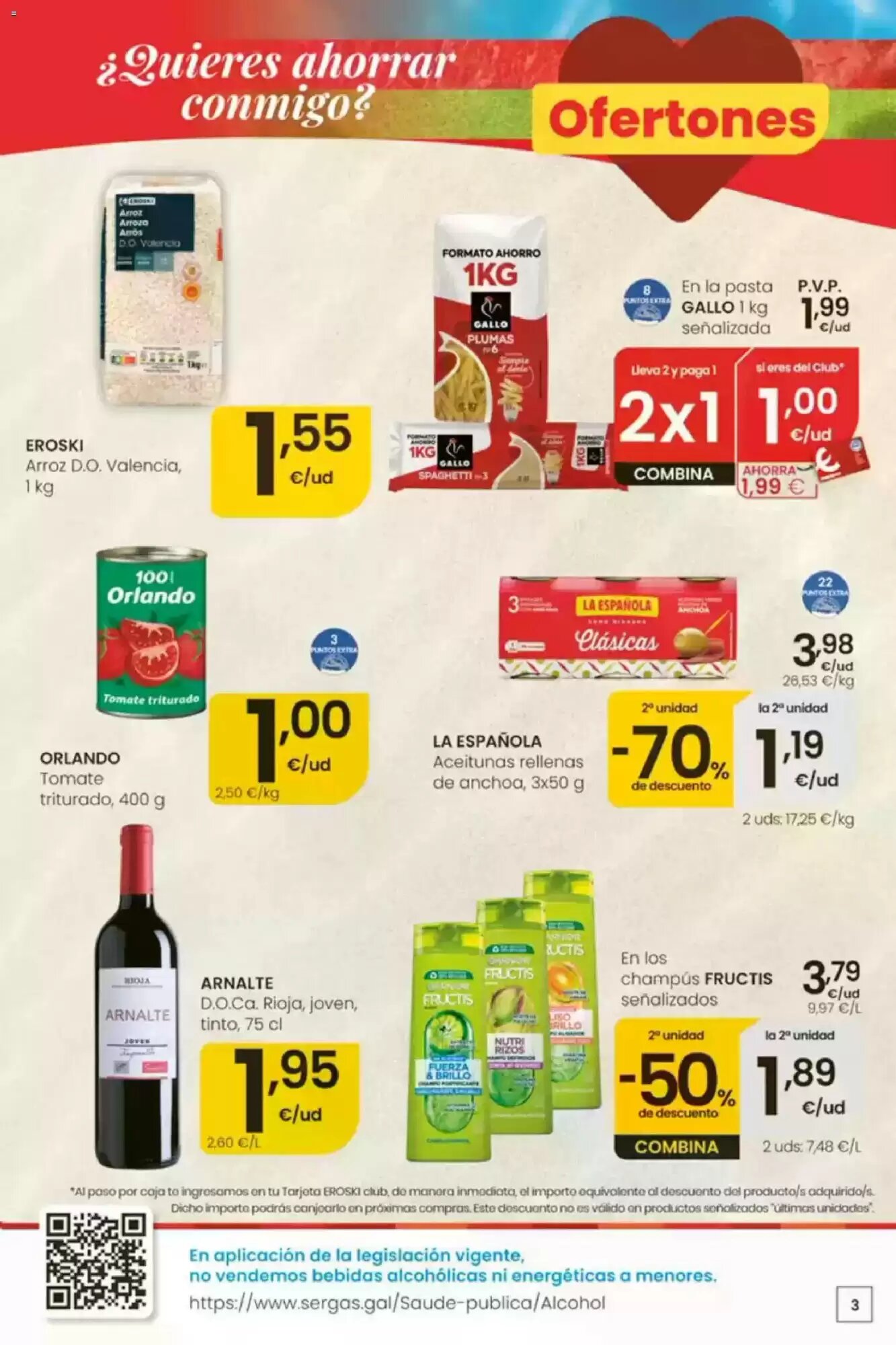 Folleto promocional de Eroski válido desde el 16/07/2026 - Página 3.
