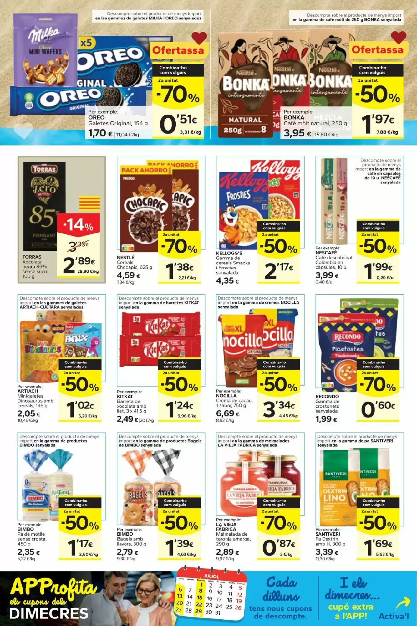 Folleto promocional de Caprabo válido desde el 16/07/2026 - Página 12.