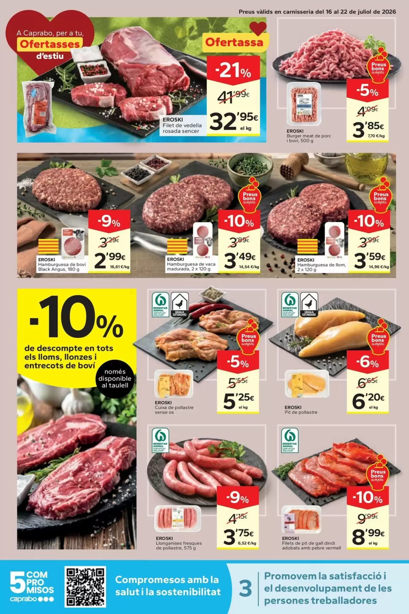 Folleto promocional de Caprabo válido desde el 16/07/2026 - Página 6.