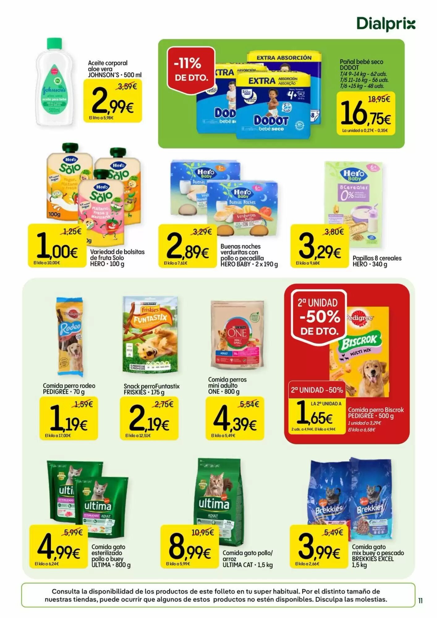 Folleto promocional de Dialprix válido desde el 16/07/2026 - Página 11.