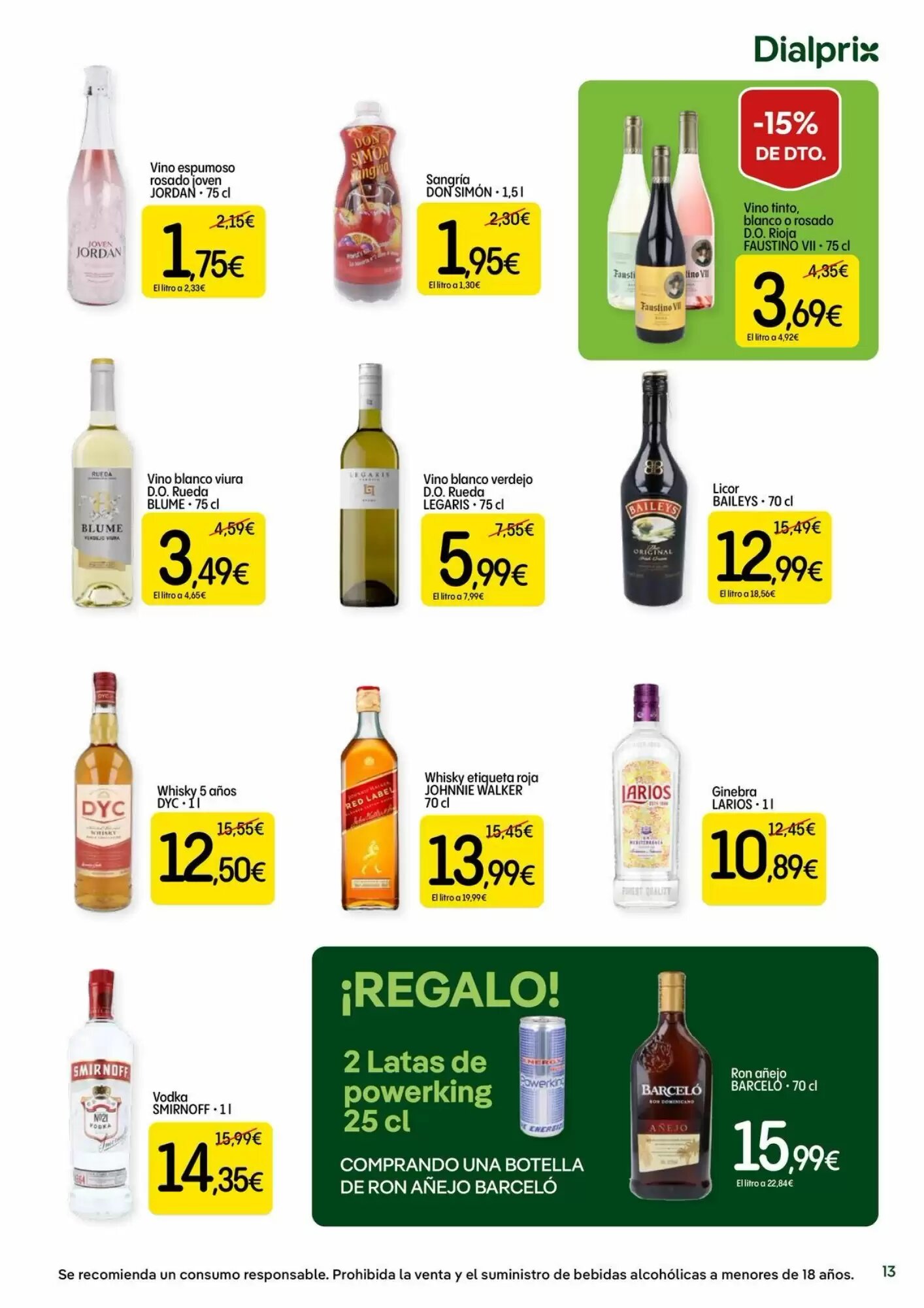 Folleto promocional de Dialprix válido desde el 16/07/2026 - Página 13.