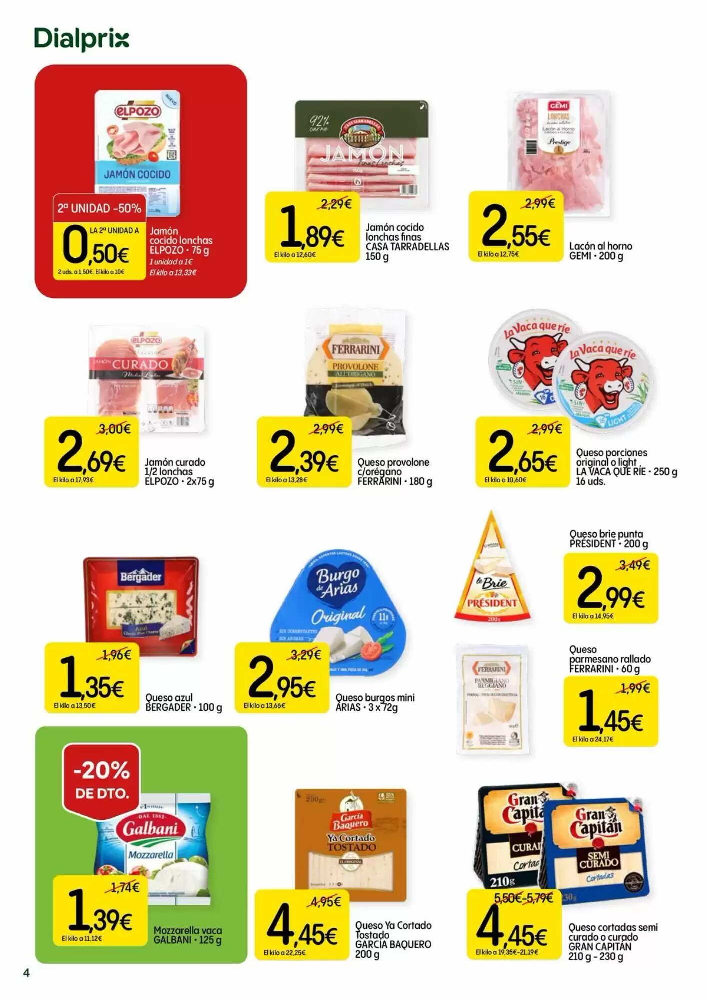 Folleto promocional de Dialprix válido desde el 16/07/2026 - Página 4.