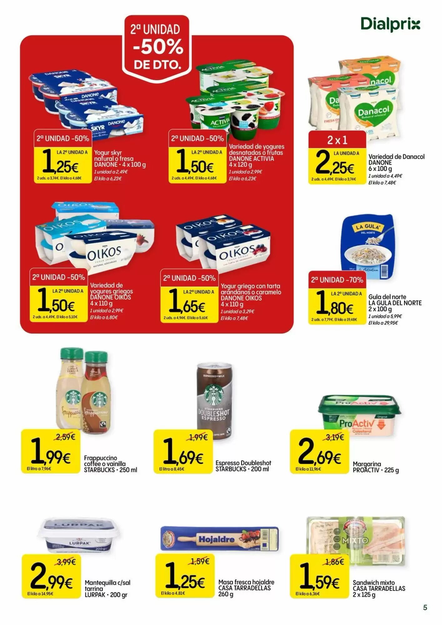Folleto promocional de Dialprix válido desde el 16/07/2026 - Página 5.