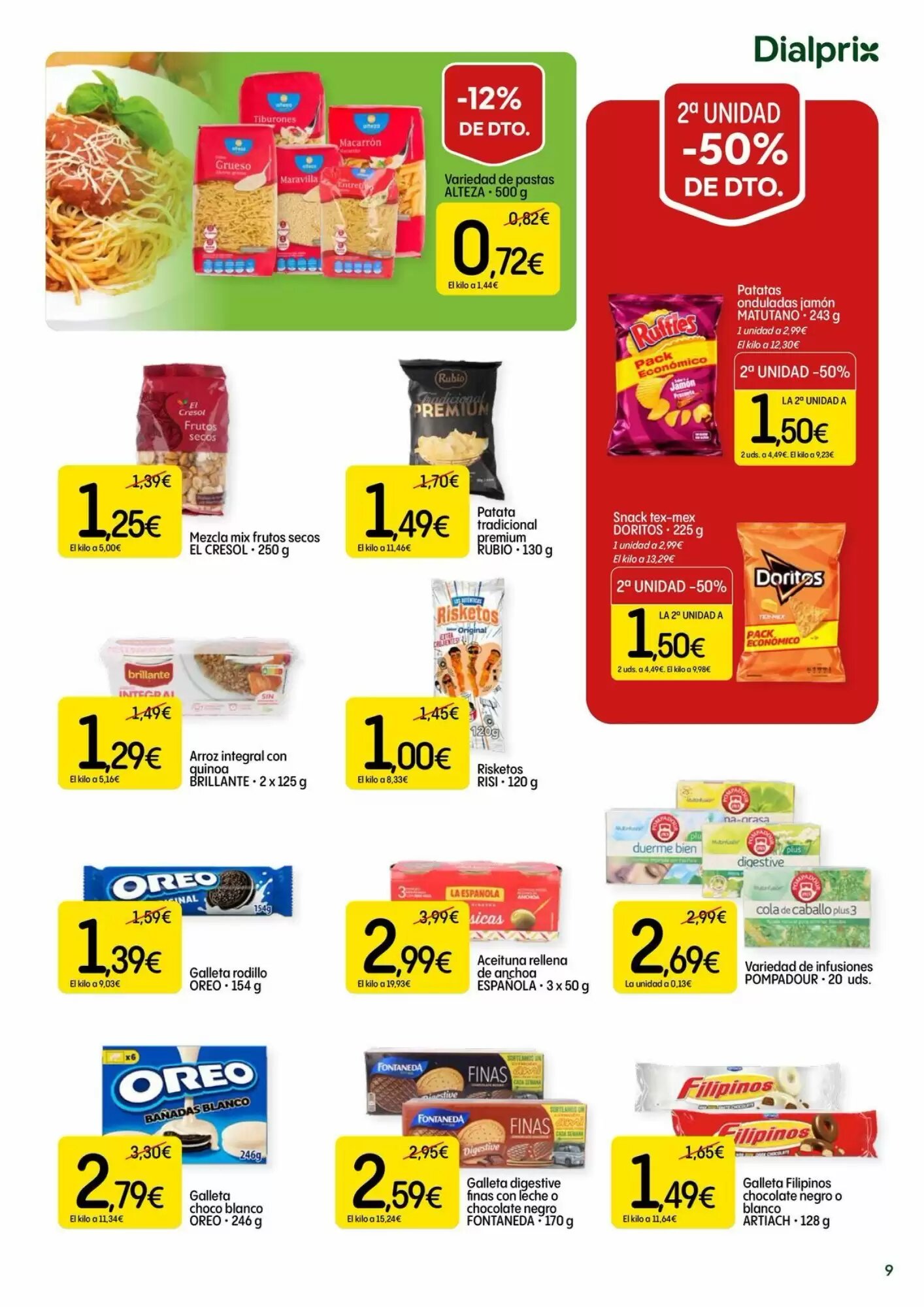 Folleto promocional de Dialprix válido desde el 16/07/2026 - Página 9.