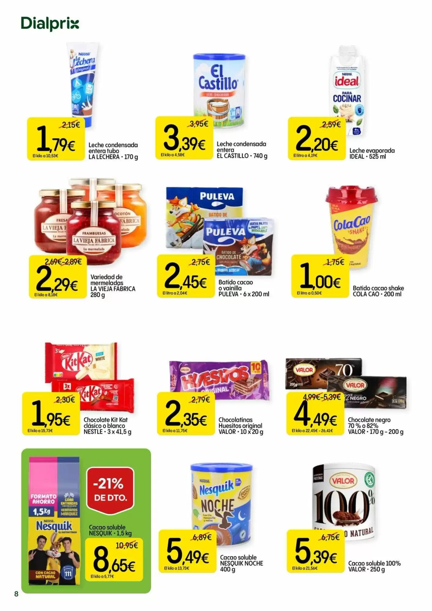 Folleto promocional de Dialprix válido desde el 16/07/2026 - Página 8.