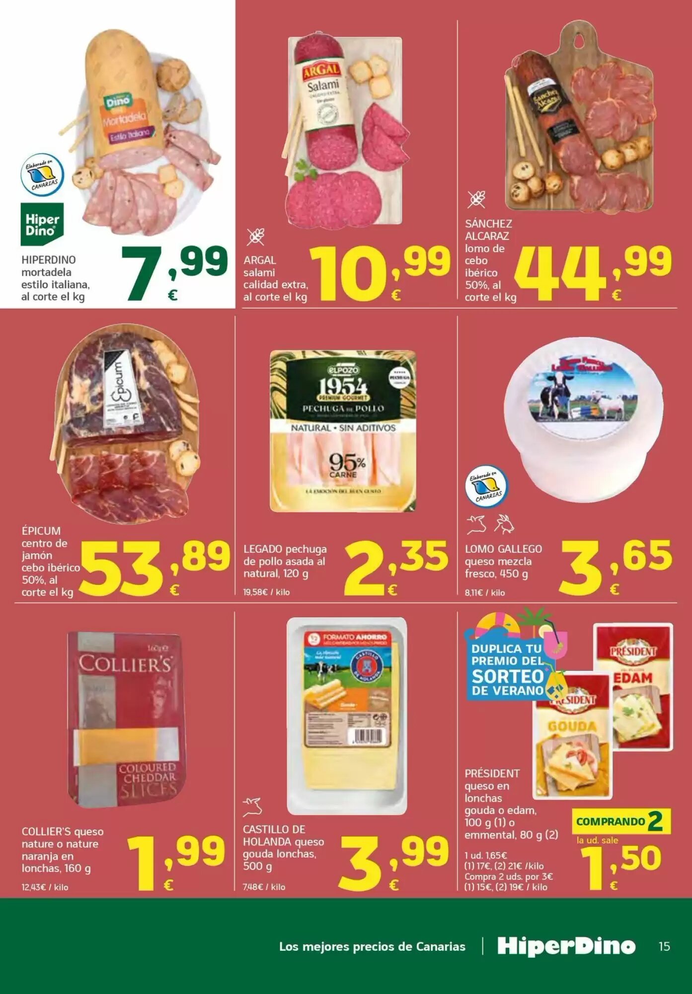 Folleto promocional de HiperDino válido desde el 21/07/2026 - Página 15.