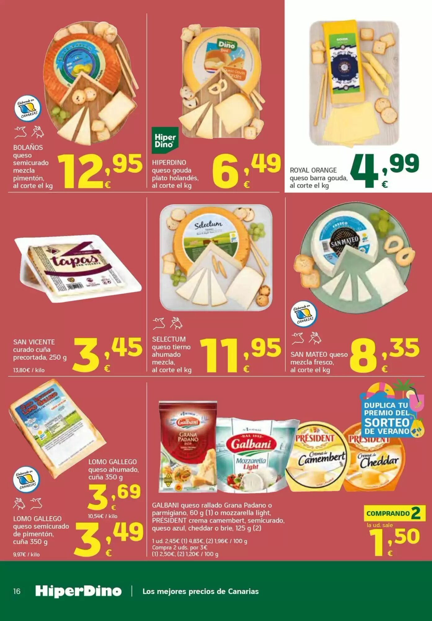 Folleto promocional de HiperDino válido desde el 21/07/2026 - Página 16.