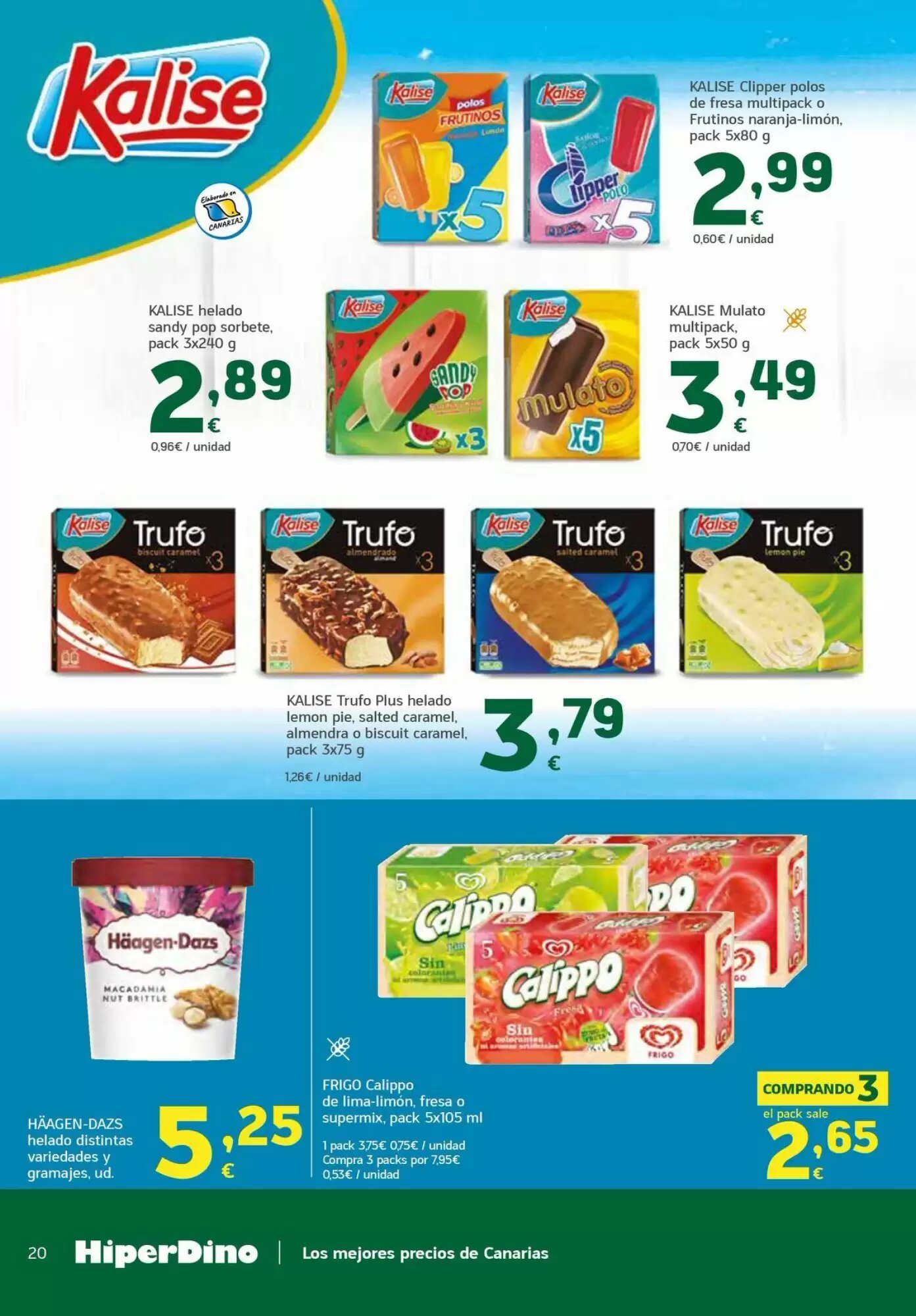 Folleto promocional de HiperDino válido desde el 21/07/2026 - Página 20.