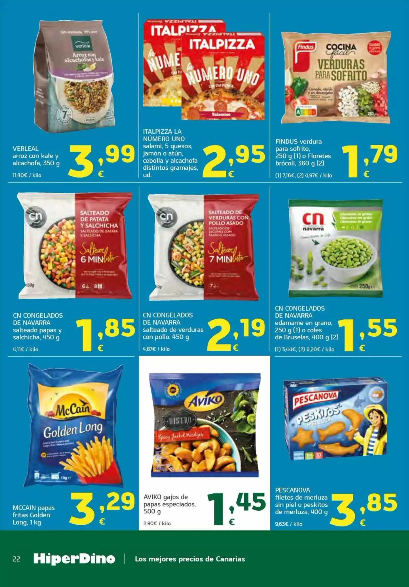Folleto promocional de HiperDino válido desde el 21/07/2026 - Página 22.