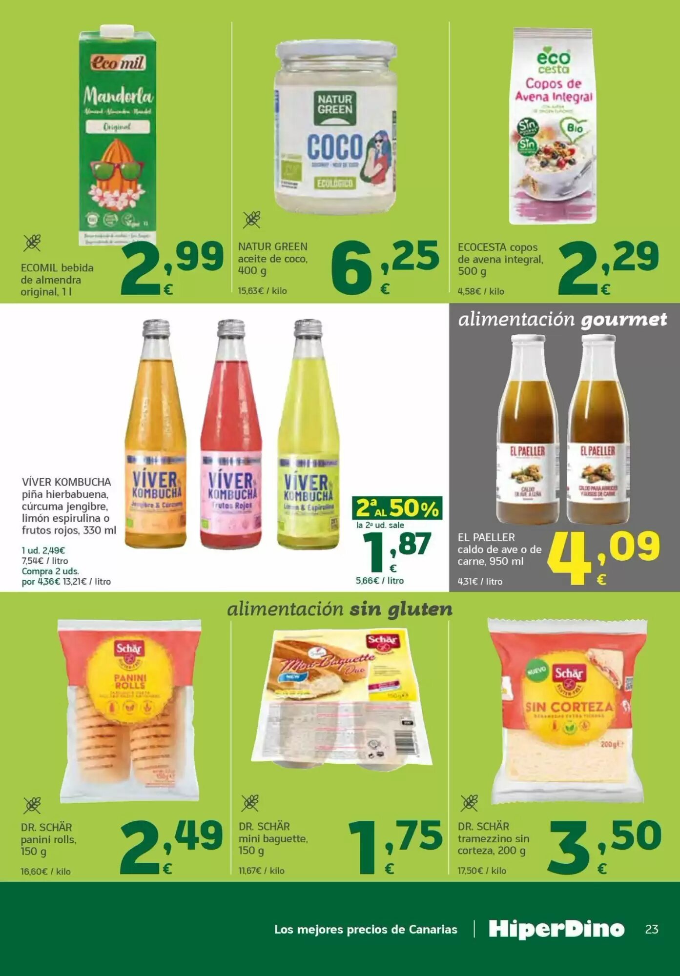 Folleto promocional de HiperDino válido desde el 21/07/2026 - Página 23.