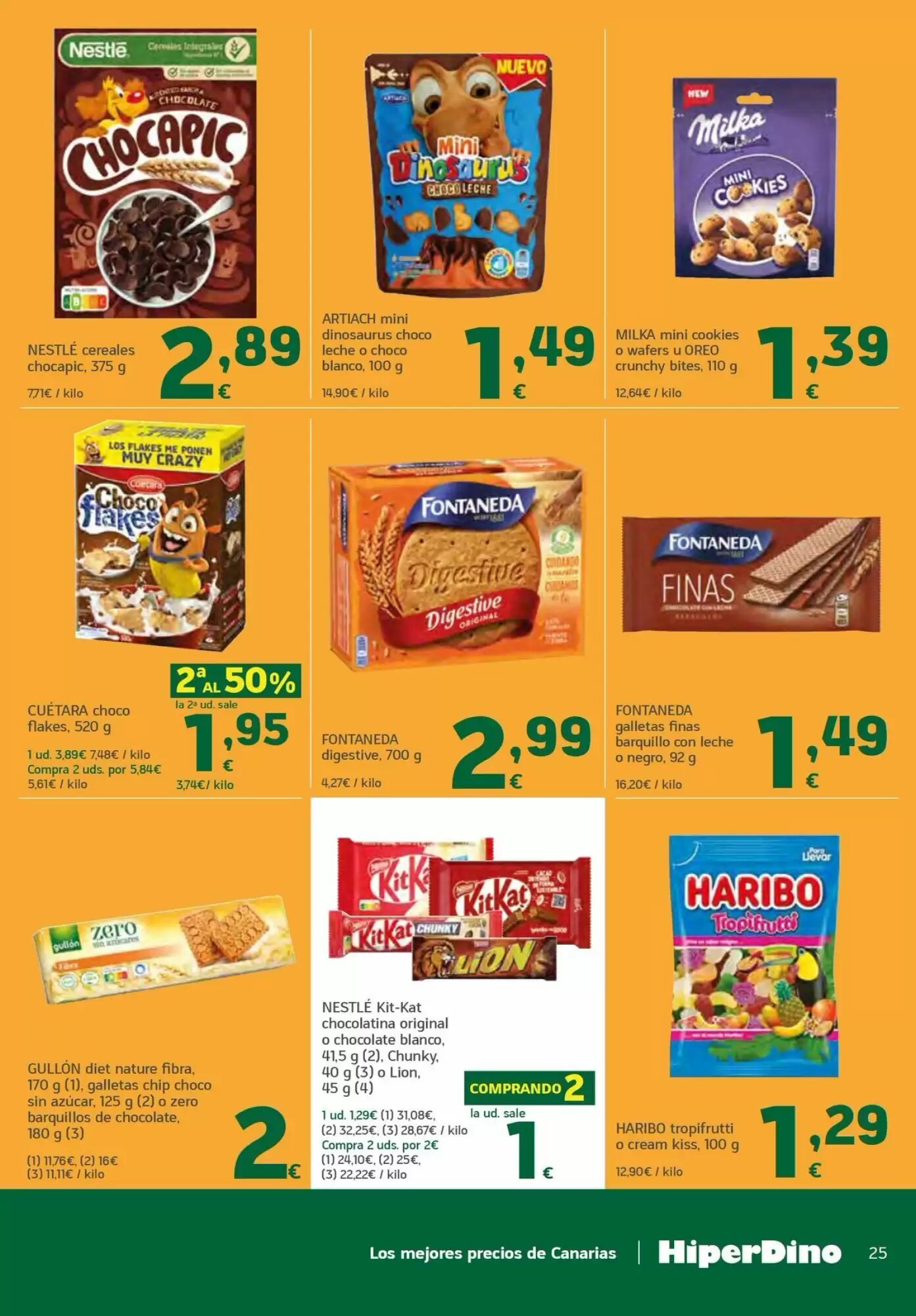 Folleto promocional de HiperDino válido desde el 21/07/2026 - Página 25.