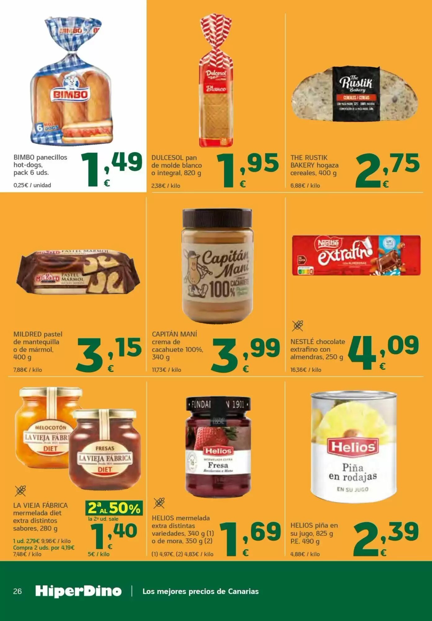Folleto promocional de HiperDino válido desde el 21/07/2026 - Página 26.