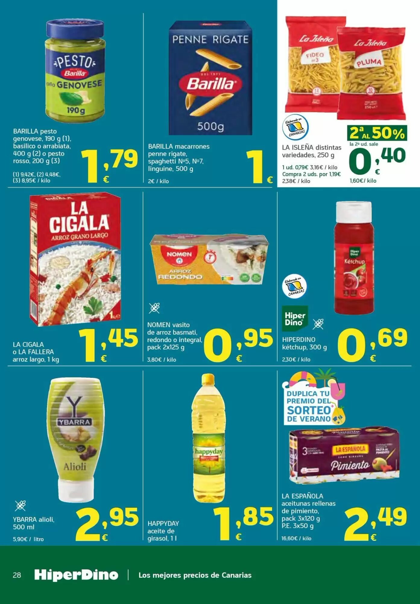 Folleto promocional de HiperDino válido desde el 21/07/2026 - Página 28.