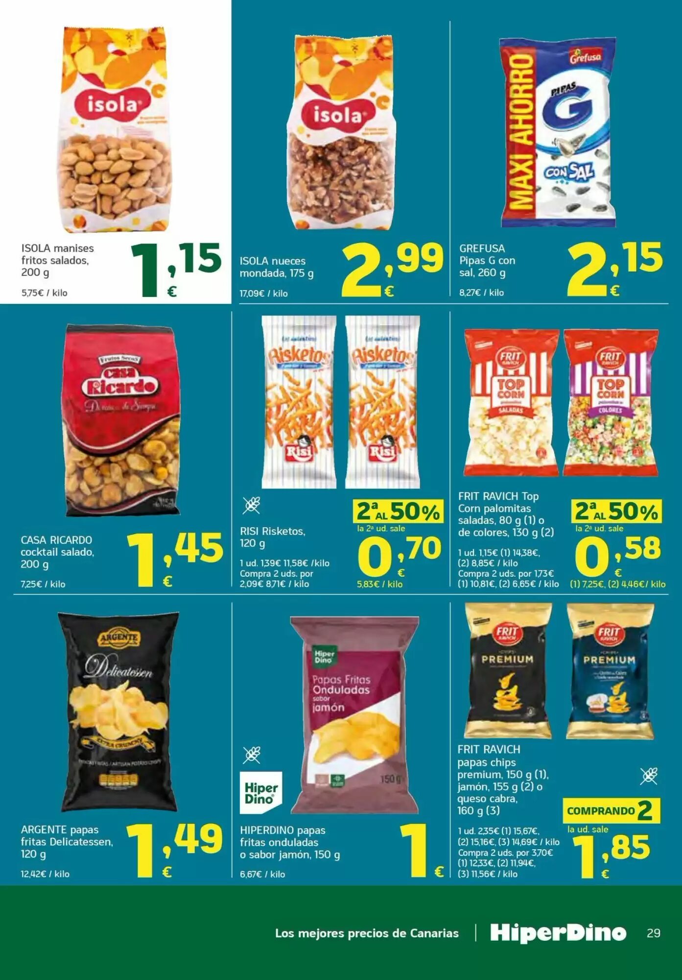 Folleto promocional de HiperDino válido desde el 21/07/2026 - Página 29.