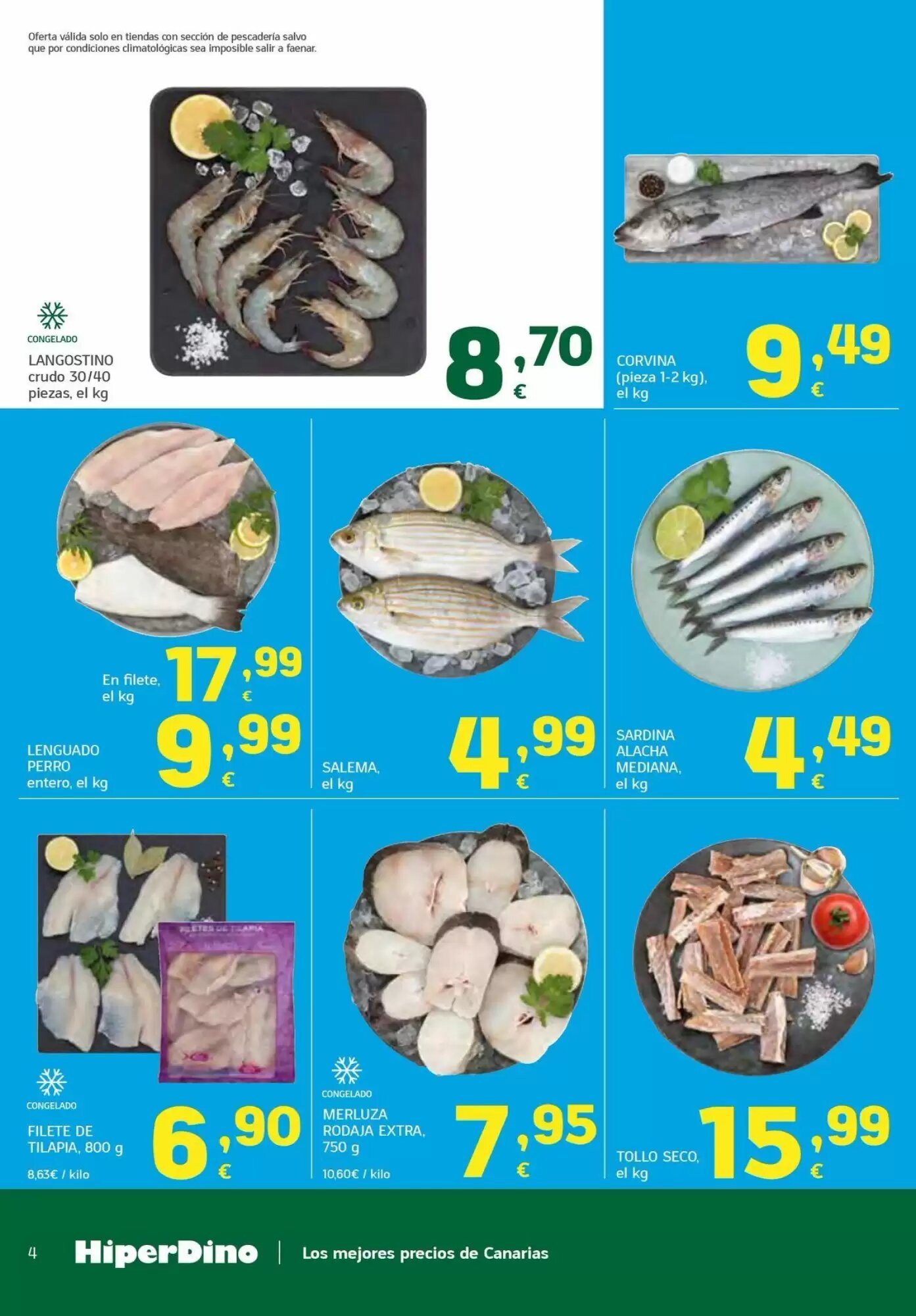 Folleto promocional de HiperDino válido desde el 21/07/2026 - Página 4.