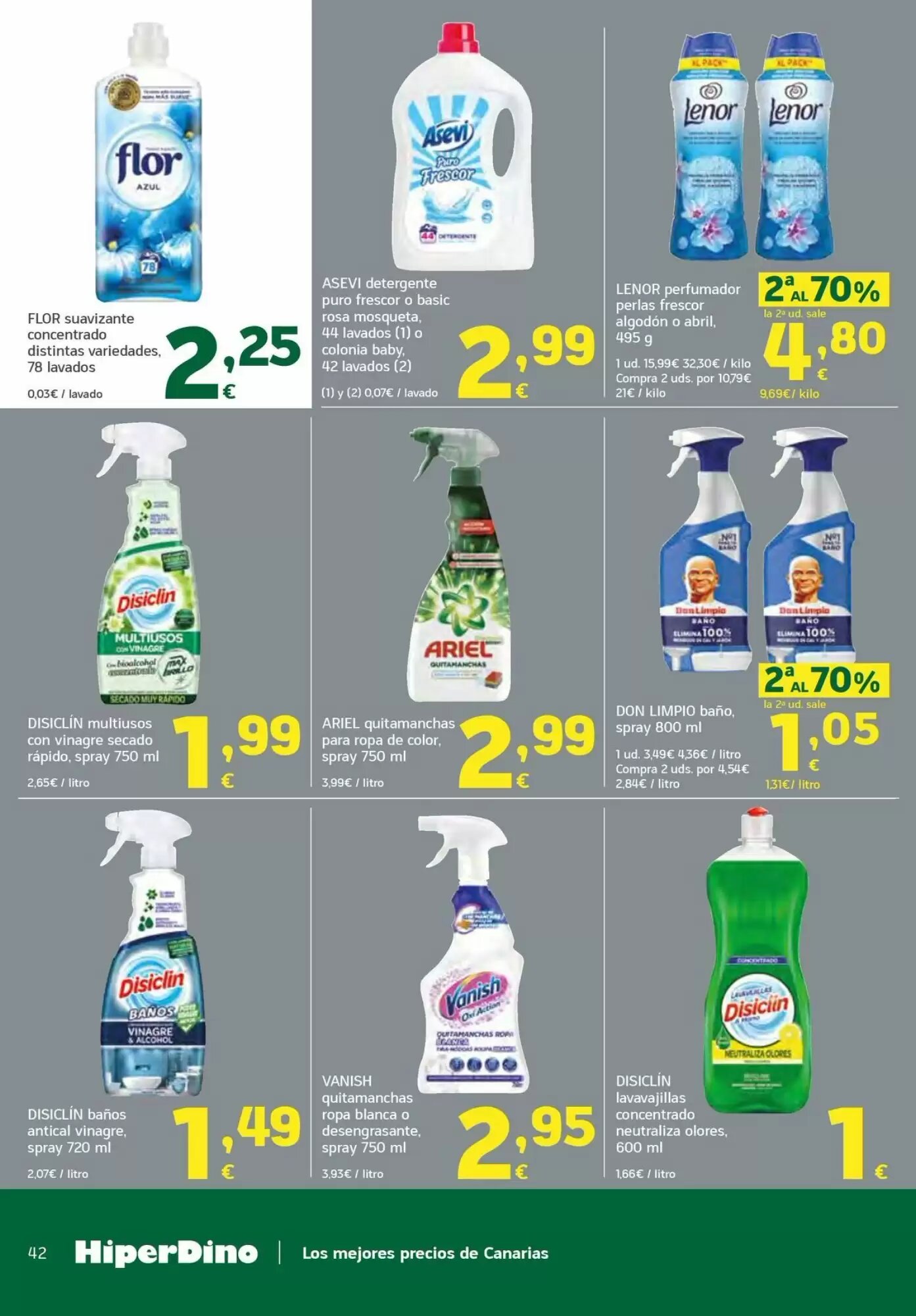 Folleto promocional de HiperDino válido desde el 21/07/2026 - Página 42.