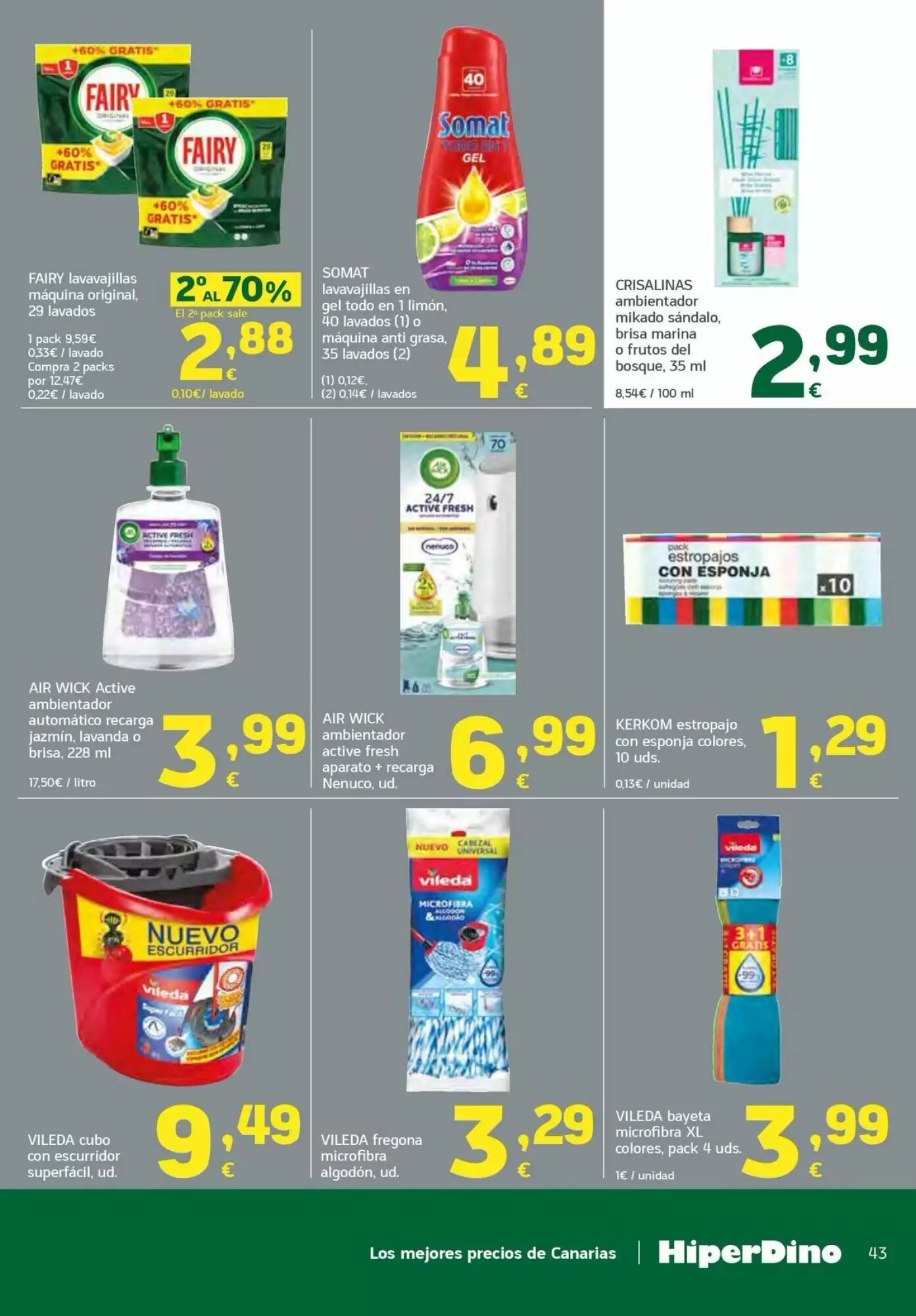 Folleto promocional de HiperDino válido desde el 21/07/2026 - Página 43.