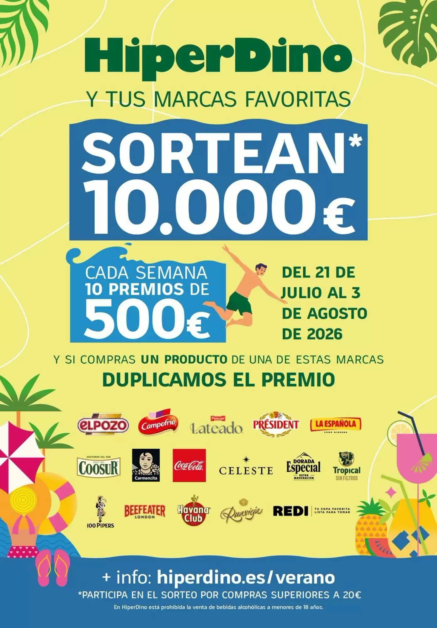 Folleto promocional de HiperDino válido desde el 21/07/2026 - Página 48.