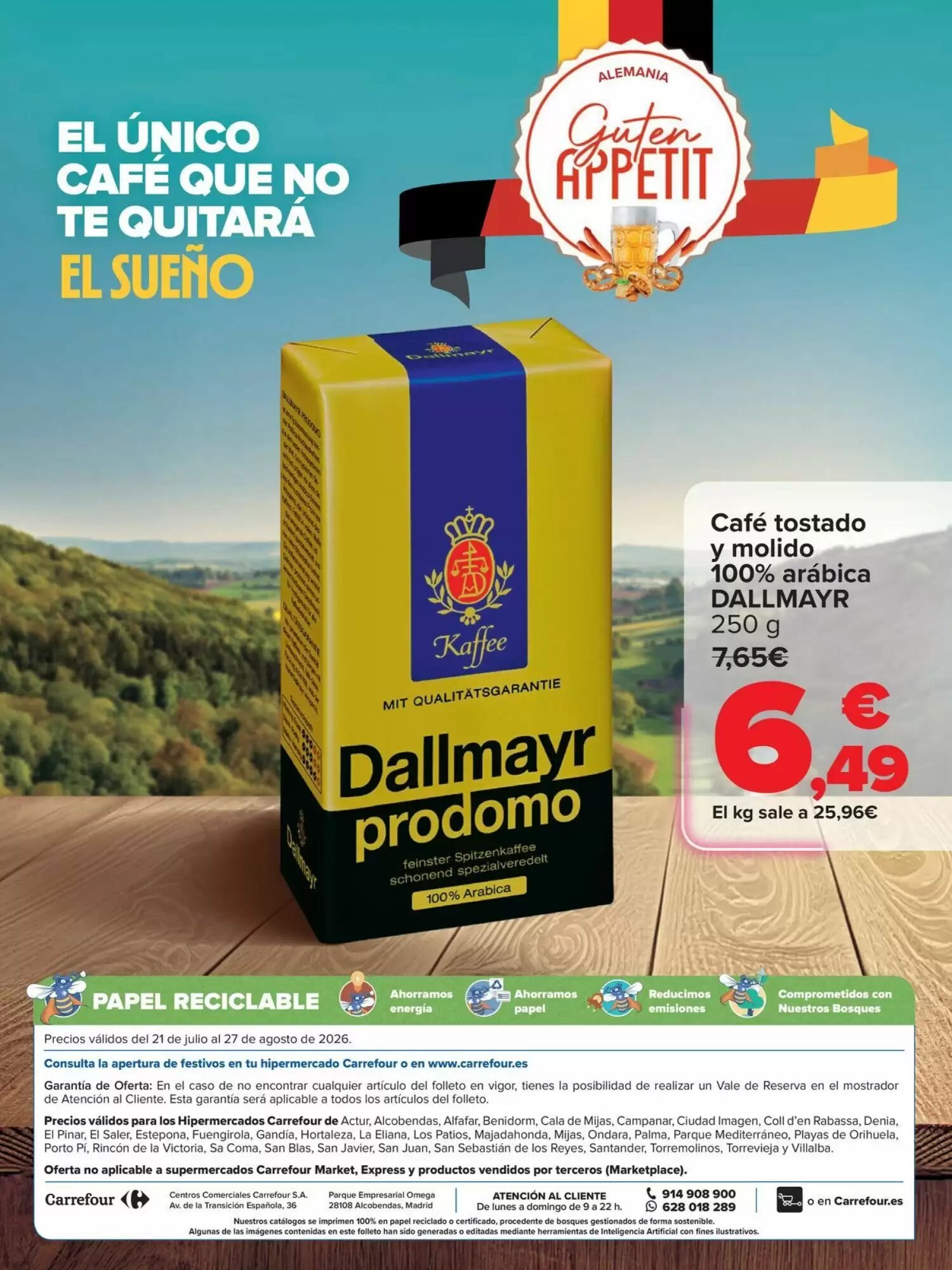 Folleto promocional de Carrefour válido desde el 21/07/2026 - Página 8.