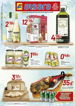Folleto promocional de Alsara Supermercados válido desde el 22/07/2026