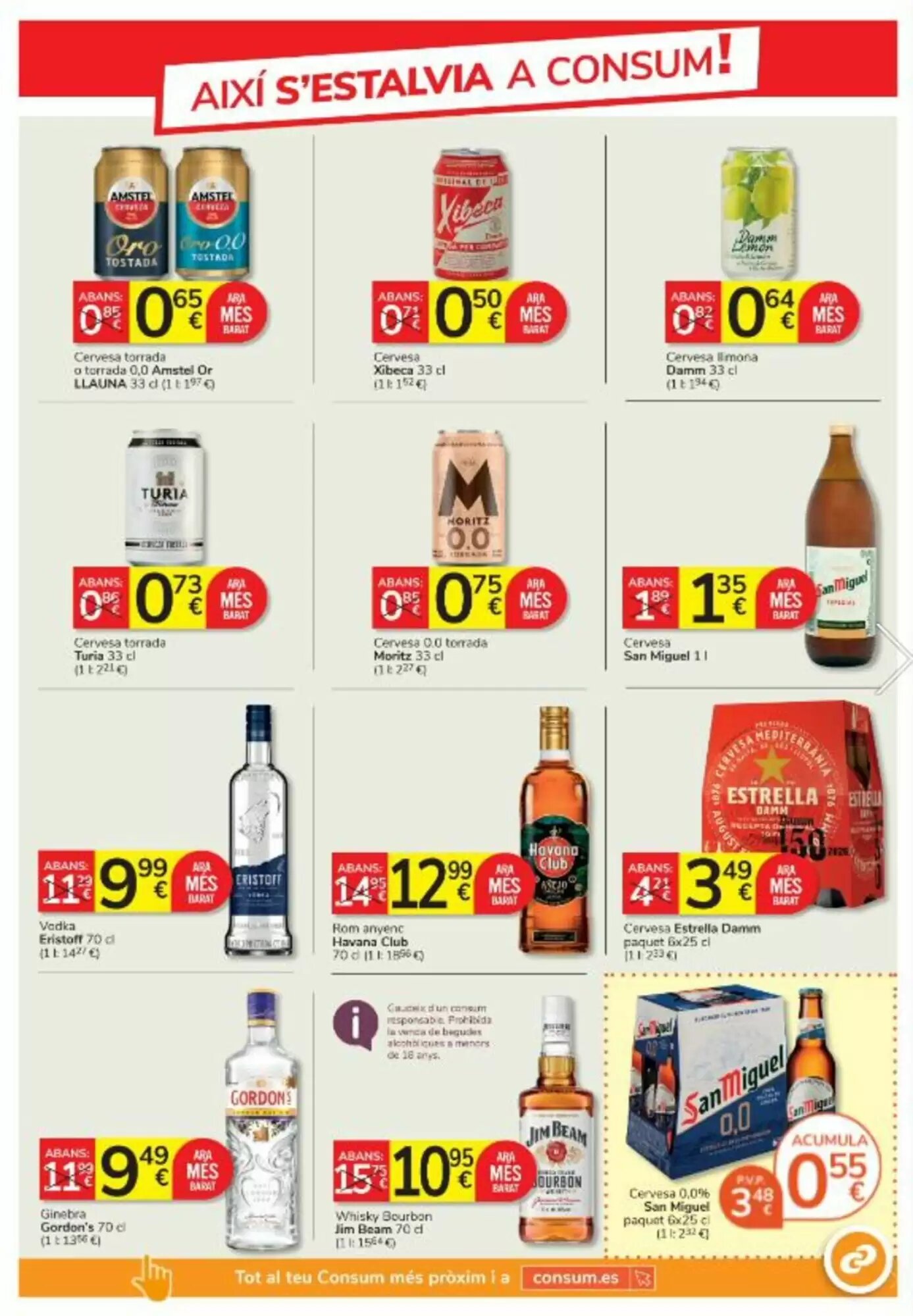 Folleto promocional de Consum válido desde el 23/07/2026 - Página 15.