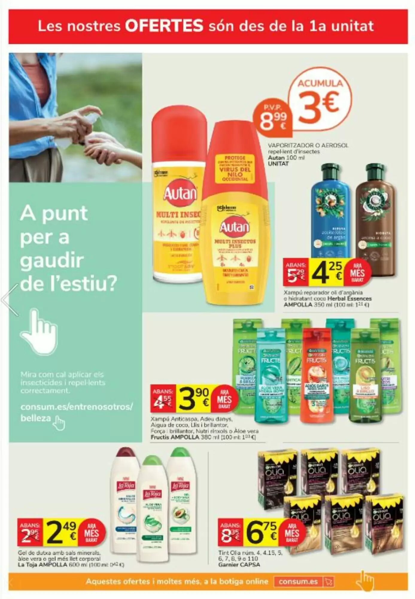 Folleto promocional de Consum válido desde el 23/07/2026 - Página 20.