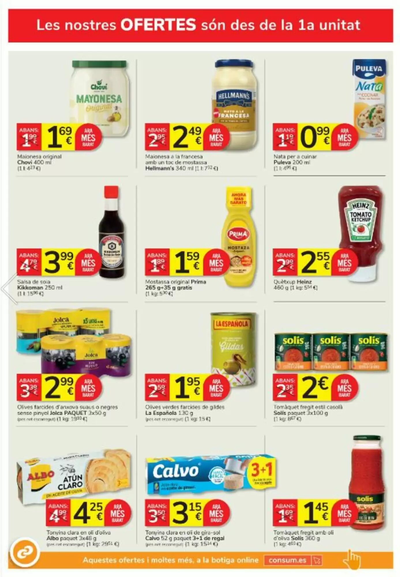 Folleto promocional de Consum válido desde el 23/07/2026 - Página 8.