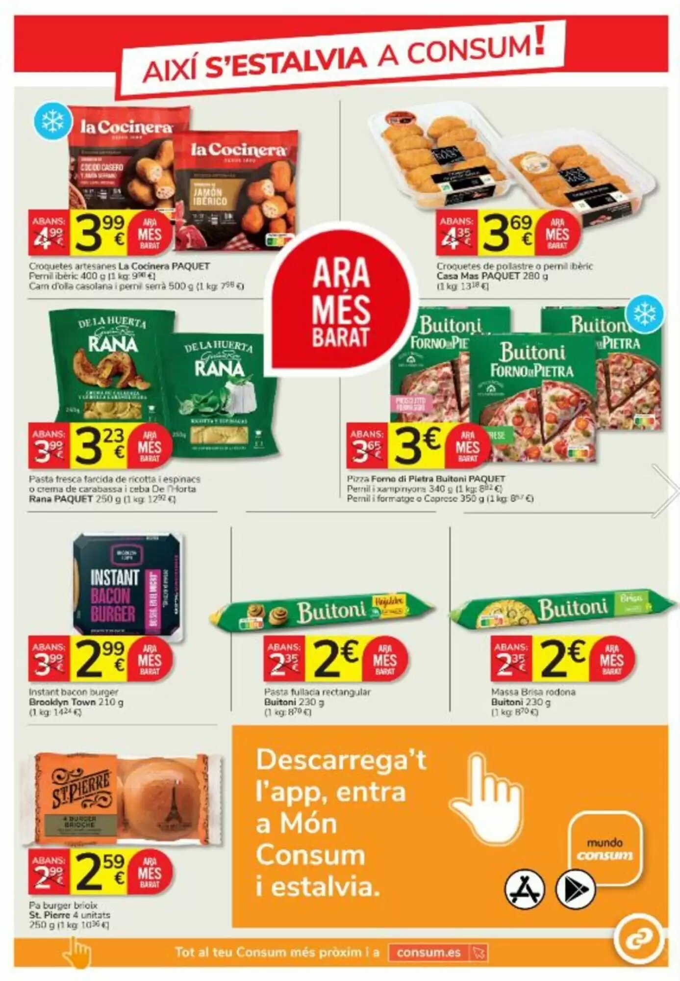 Folleto promocional de Consum válido desde el 23/07/2026 - Página 11.